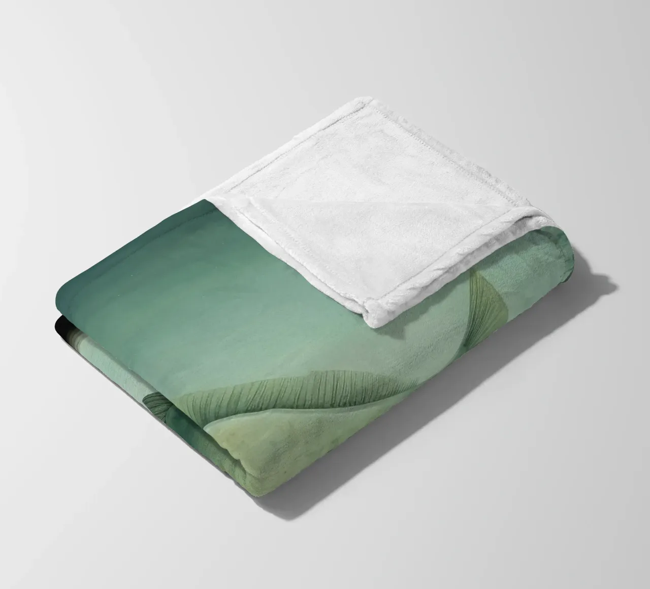 Halibut minimo 3 coperta in pile da Minimal Animal Art