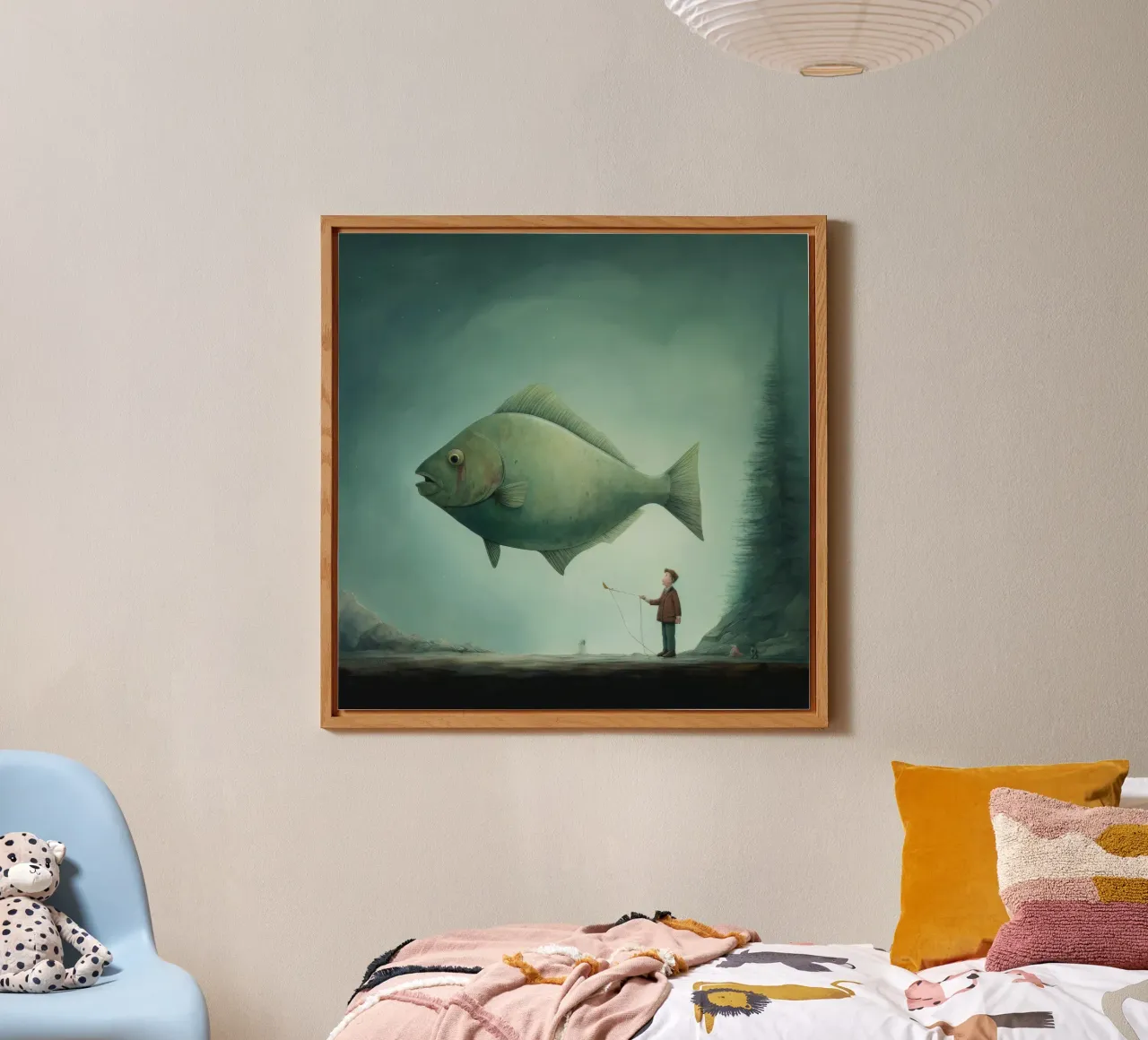 Minimum Halibut forex plate by Minimal Animal Art