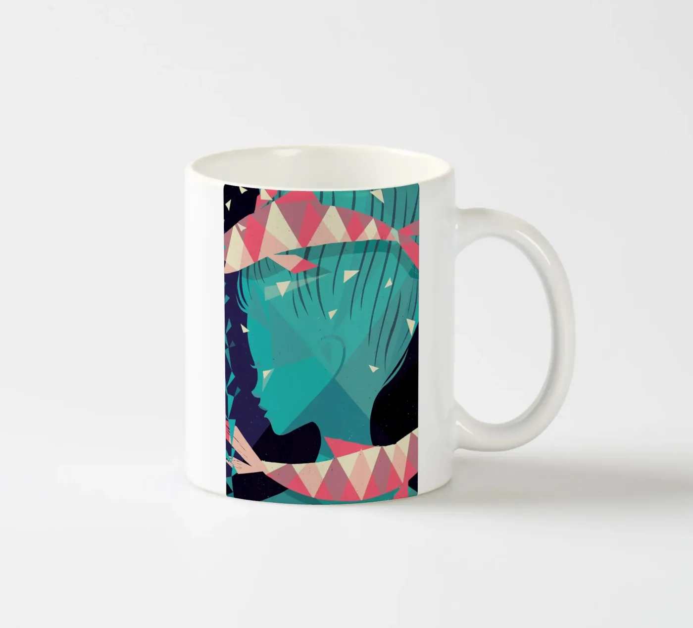 Pisces ceramic mug by Pietari Posti