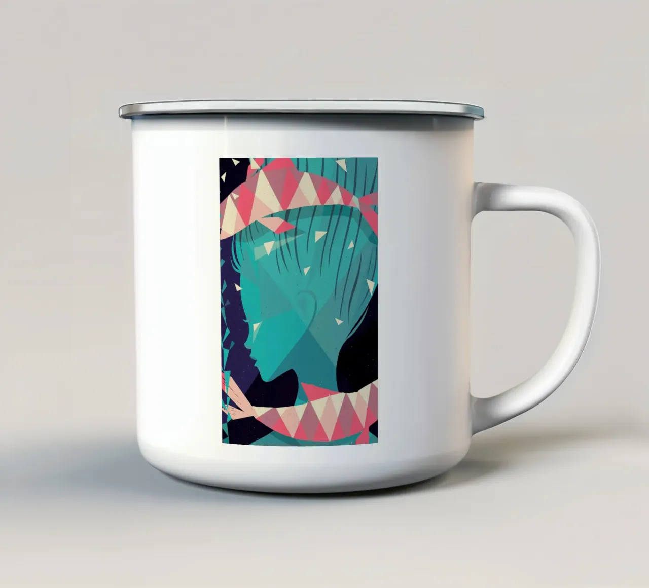 Pisces tazza in smalto da Pietari Posti