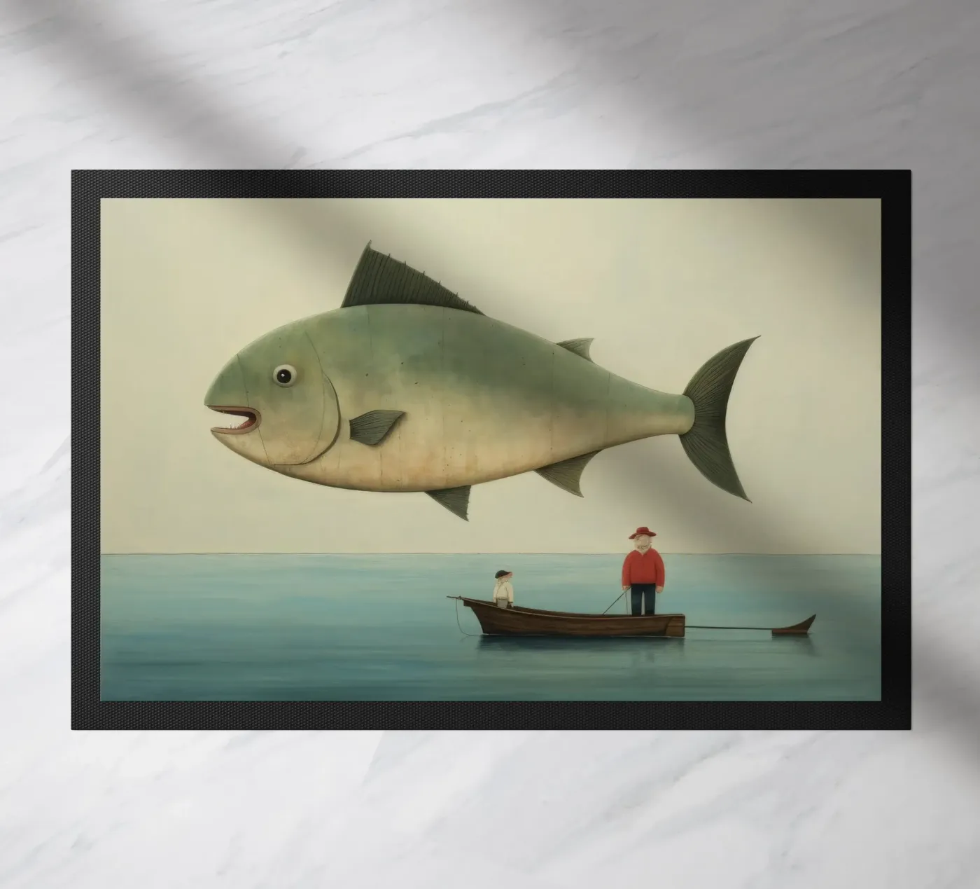 Halibut minimo zerbino da Minimal Animal Art