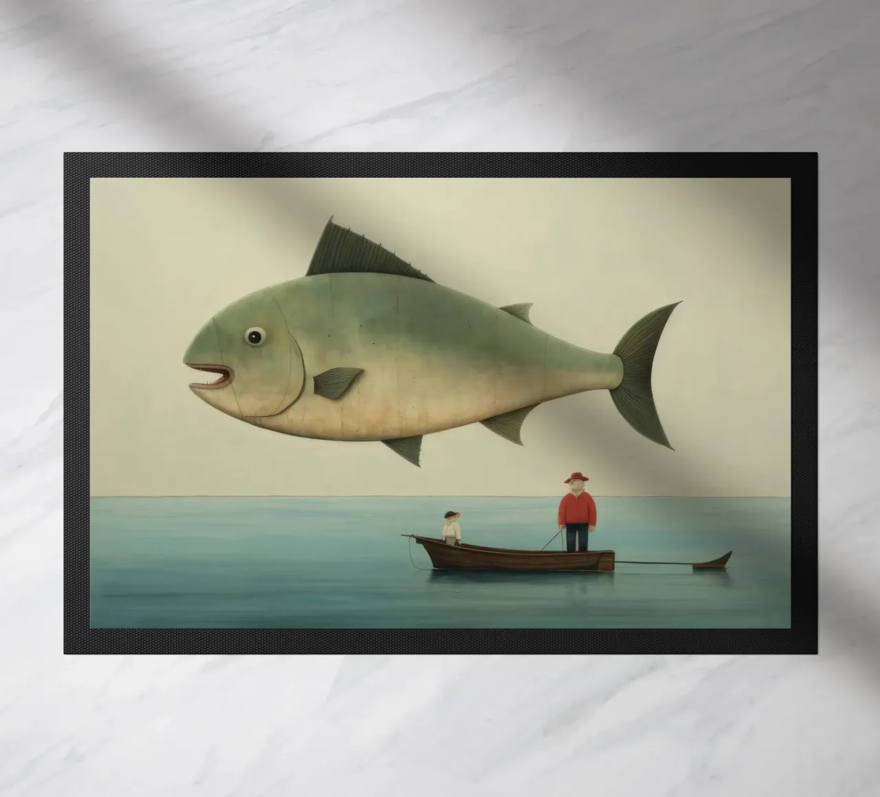 Minimum Halibut zerbino da Minimal Animal Art