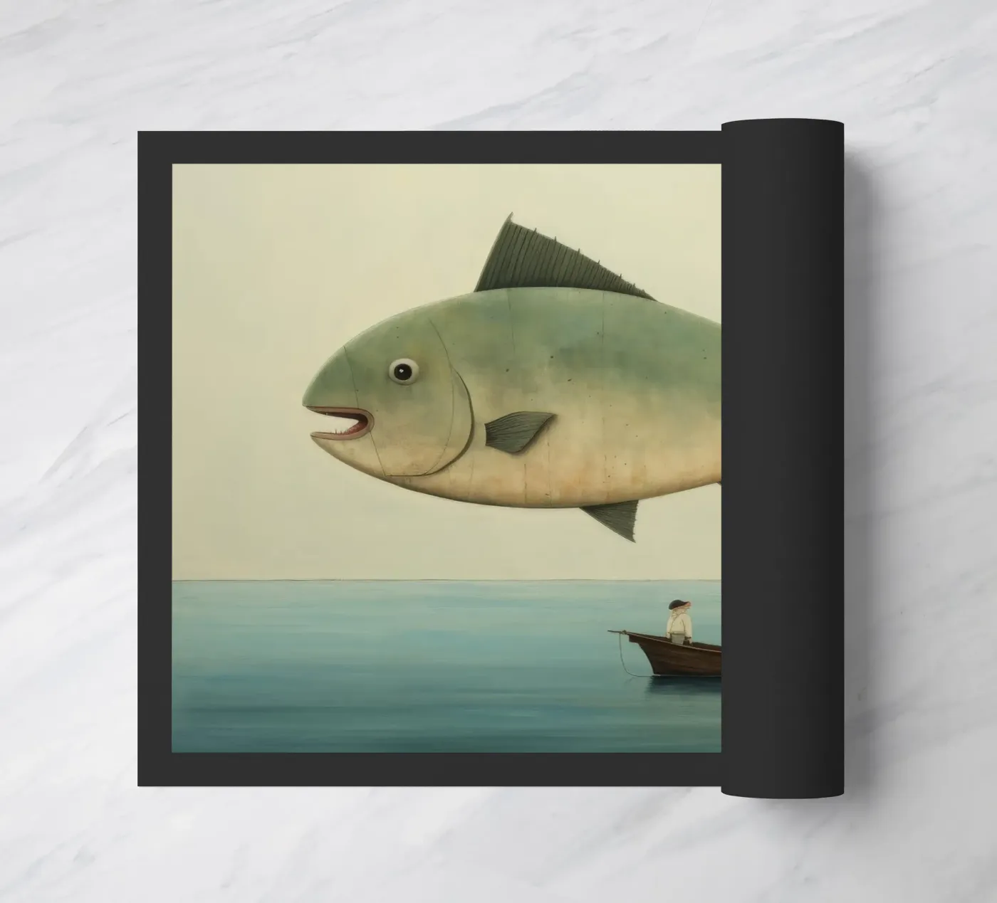 Halibut minimo zerbino da Minimal Animal Art