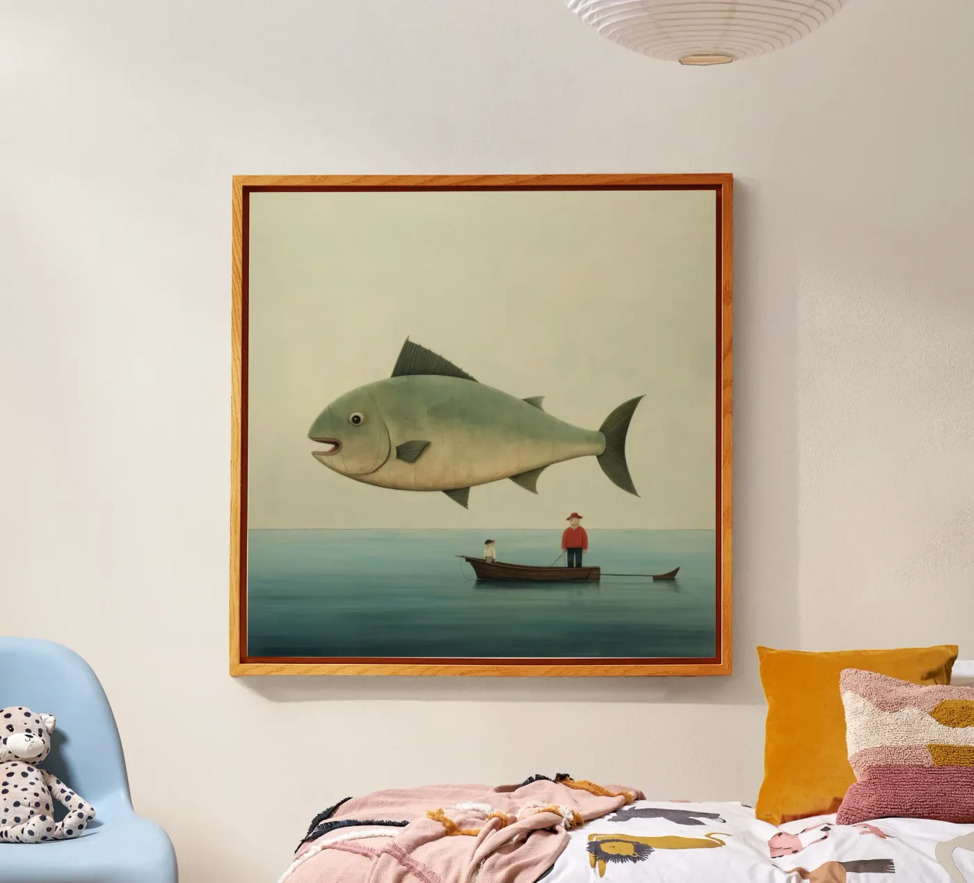 Minimum Halibut plexiglas de Minimal Animal Art