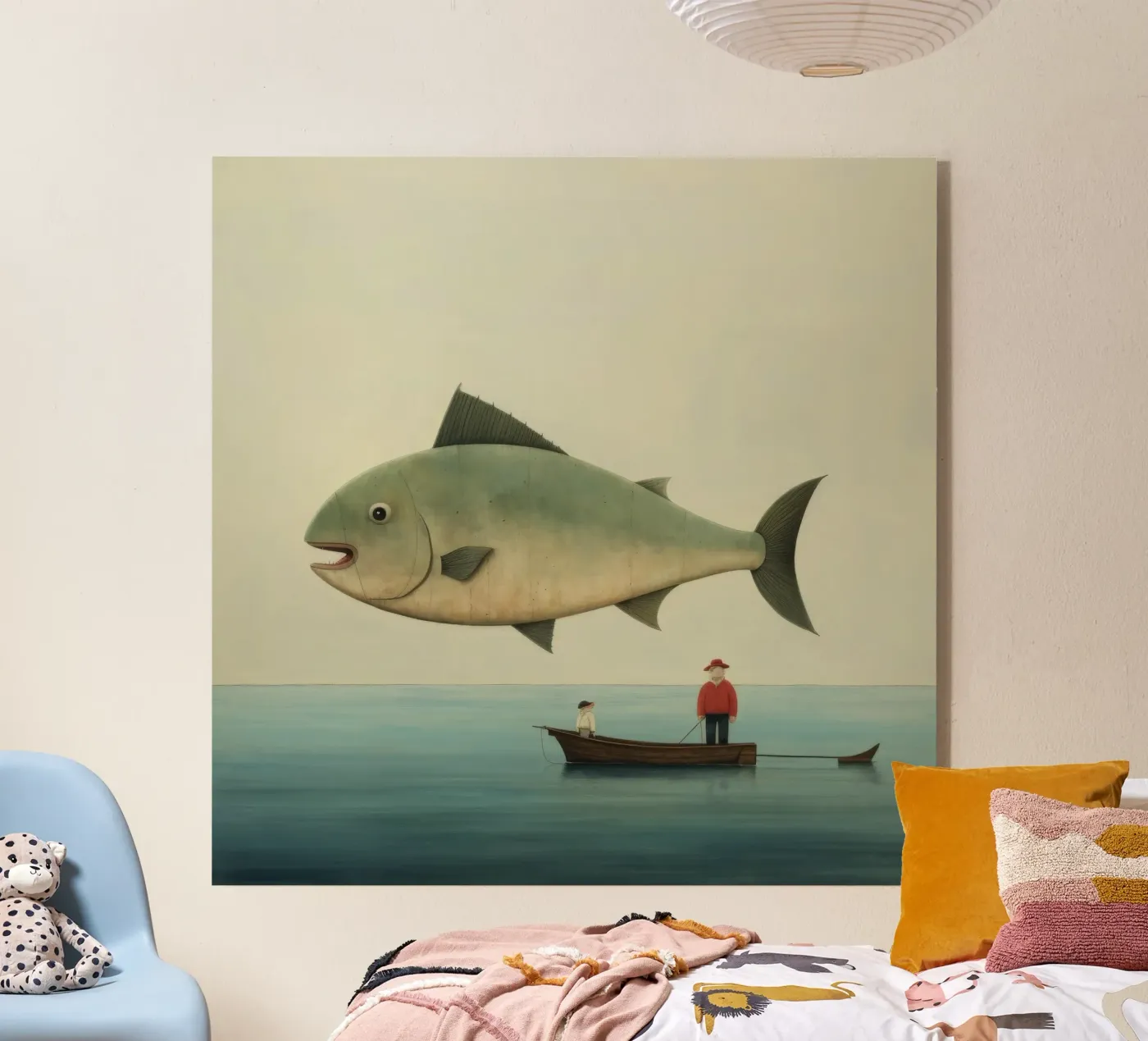 Minimum Halibut plexiglas de Minimal Animal Art