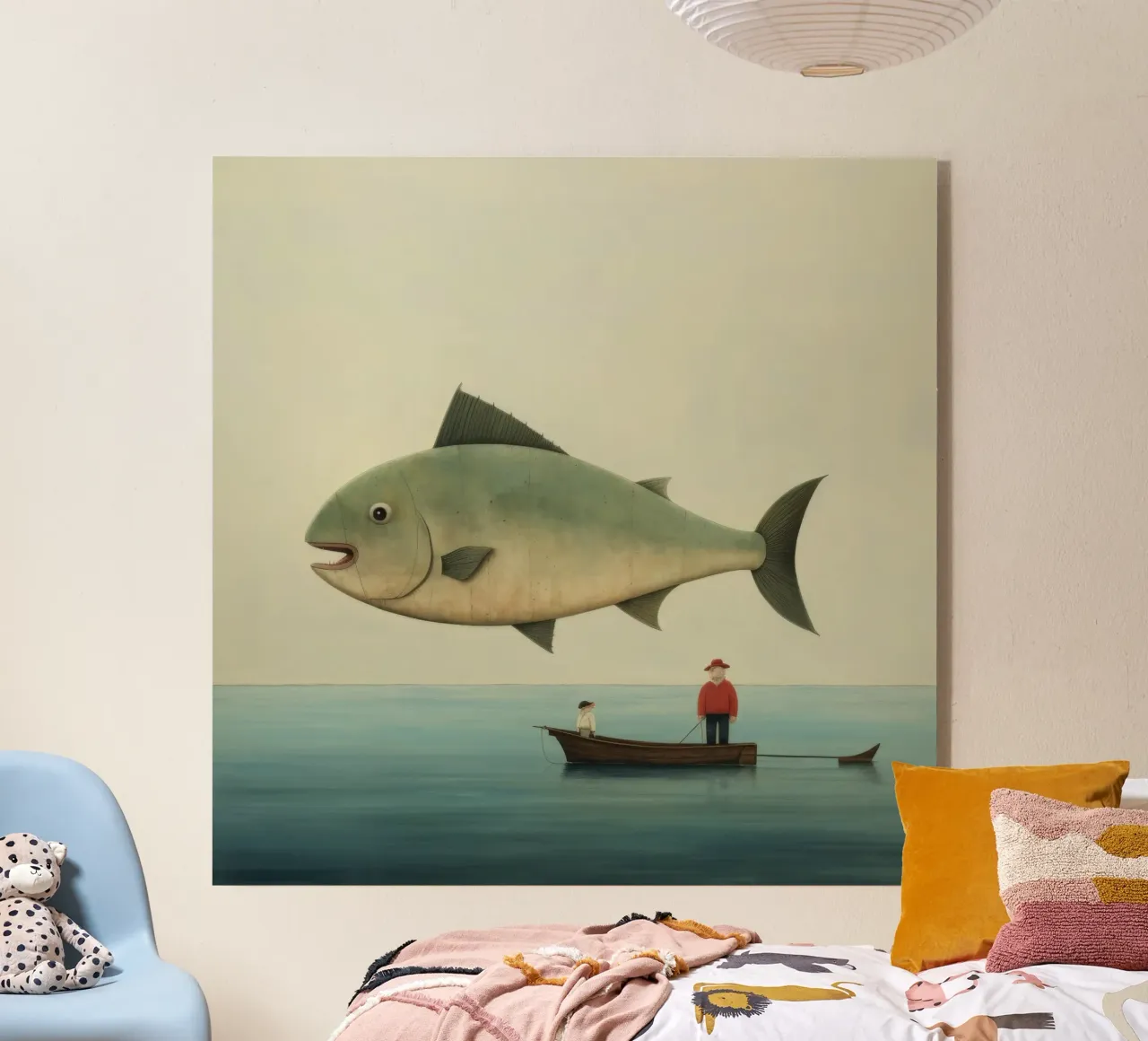 Halibut minimo 1 plexiglass da Minimal Animal Art