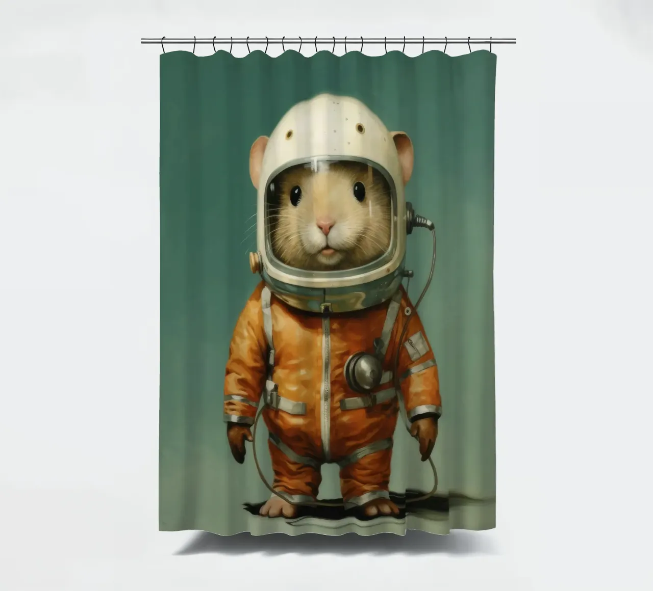 Criceto minimo 2 tenda da doccia da Minimal Animal Art