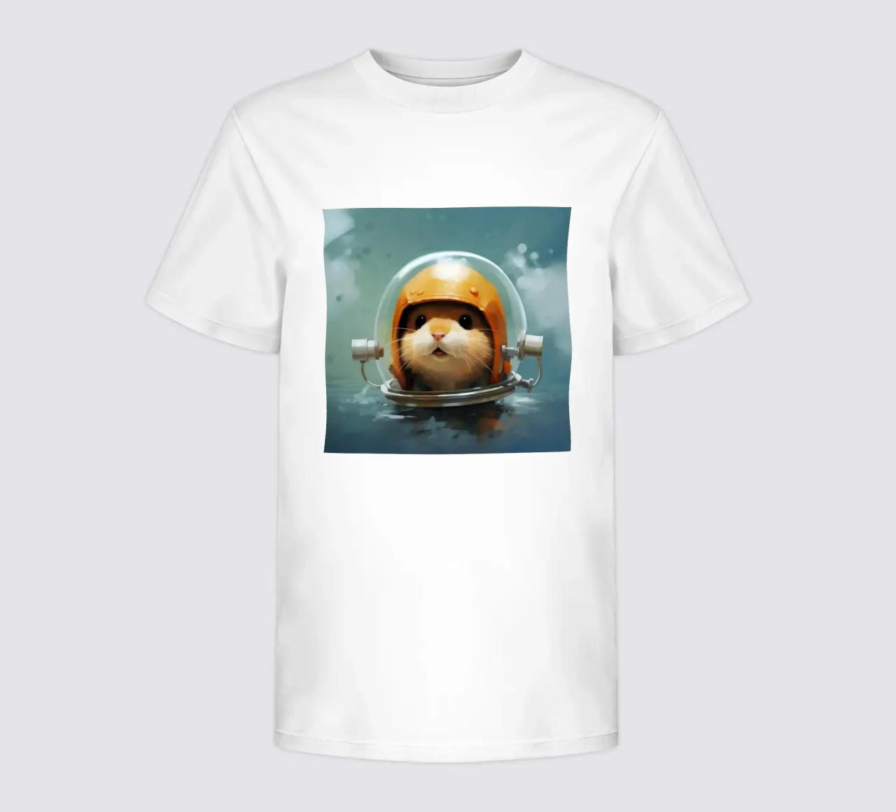 Minimal Hamster 4 kids t-shirt by Minimal Animal Art