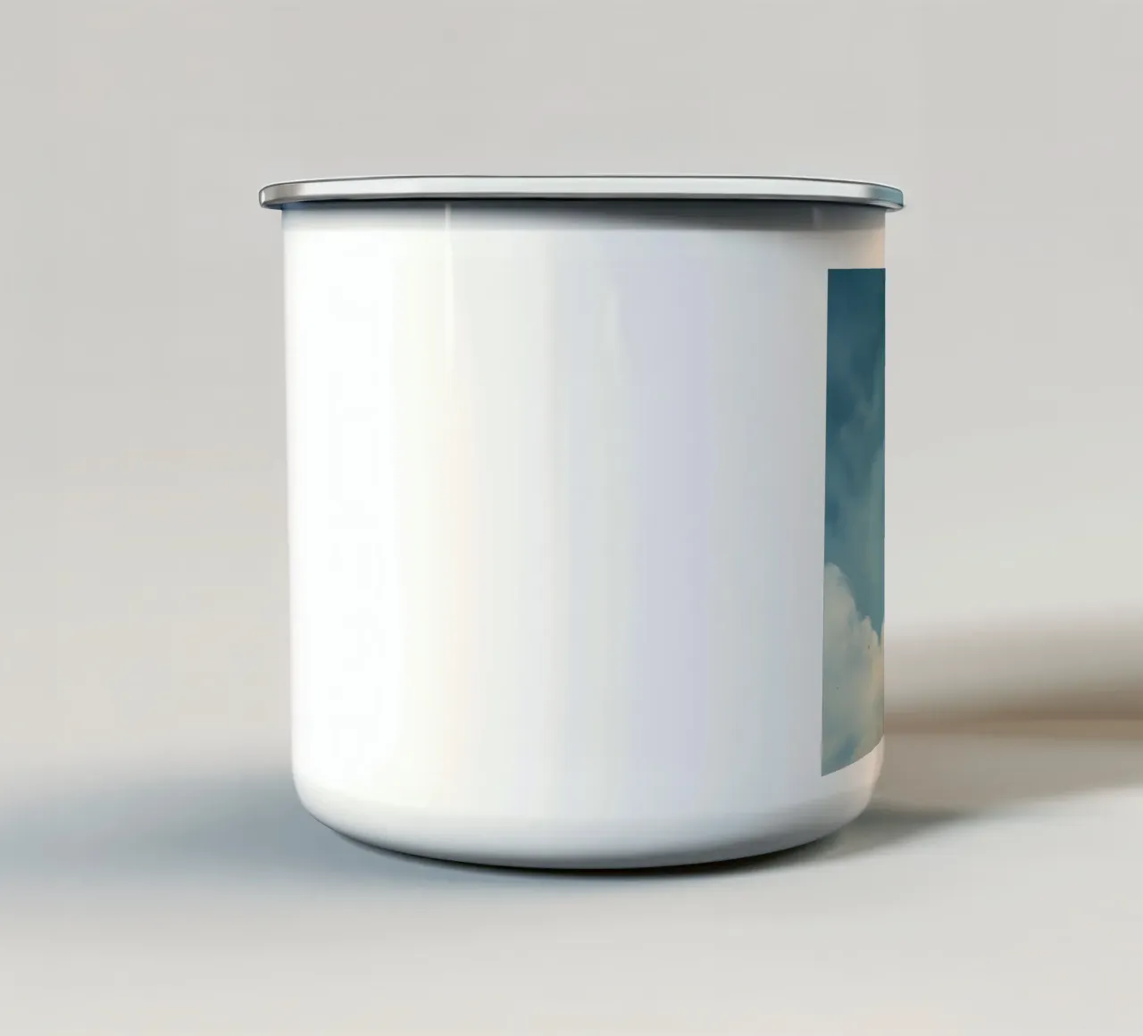 Criceto minimo 1 tazza in smalto da Minimal Animal Art