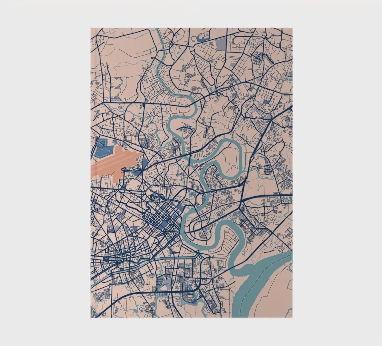 Ho Chi Minh - Dynamic Saigon notebook by MOOODZART