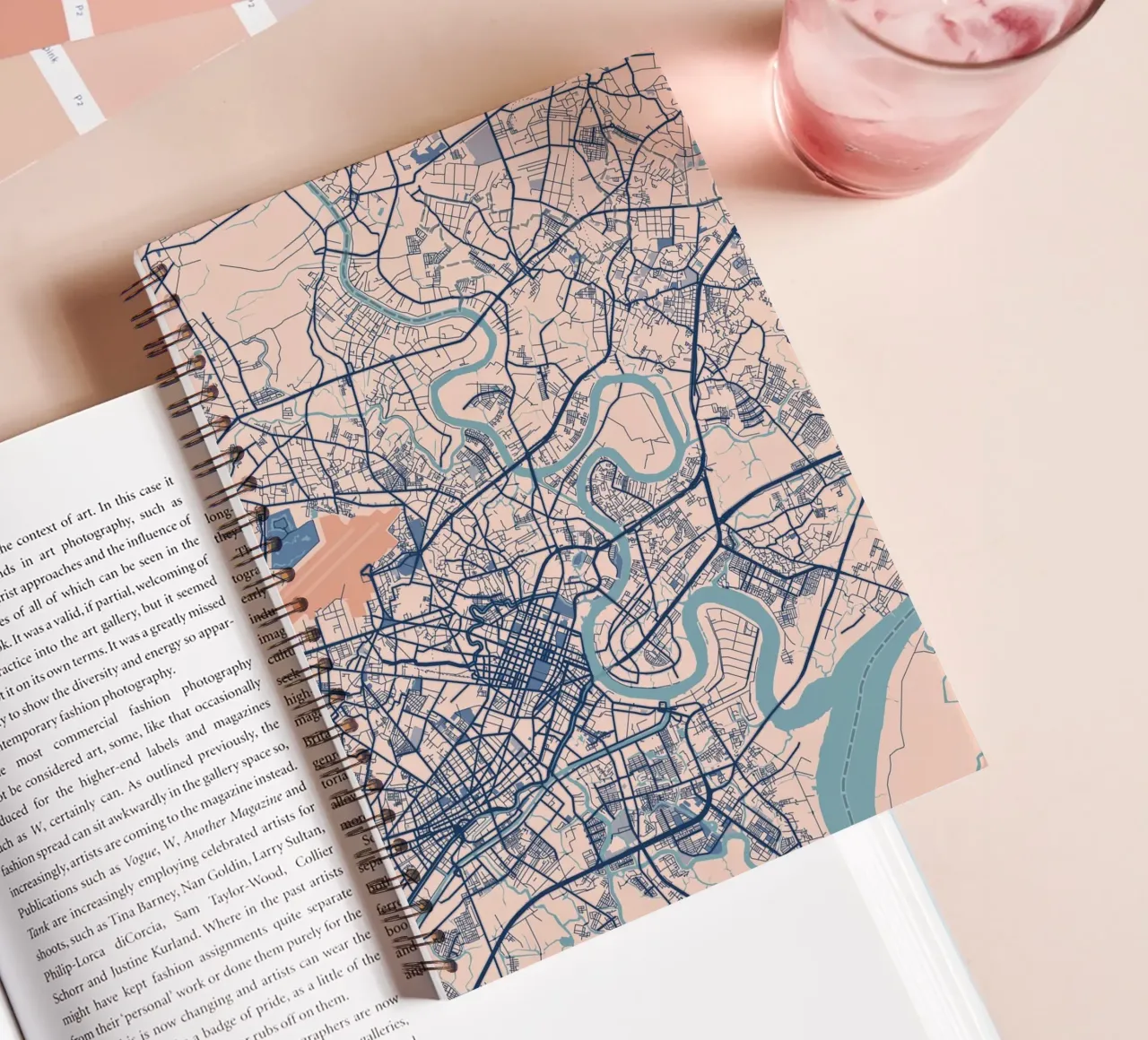Ho Chi Minh - Dynamic Saigon spiral notebook by MOOODZART