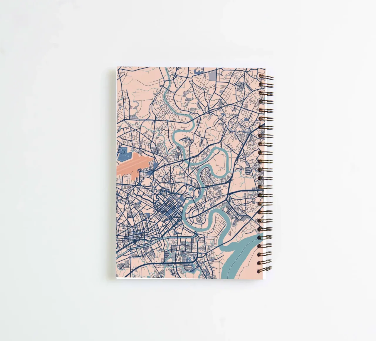Ho Chi Minh - Dynamic Saigon spiral notebook by MOOODZART