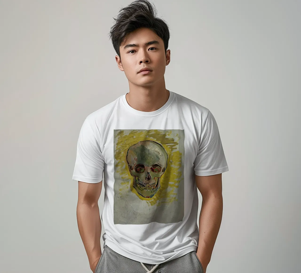 Vincent van Gogh - Cranio t-shirt da Timeless Artworks