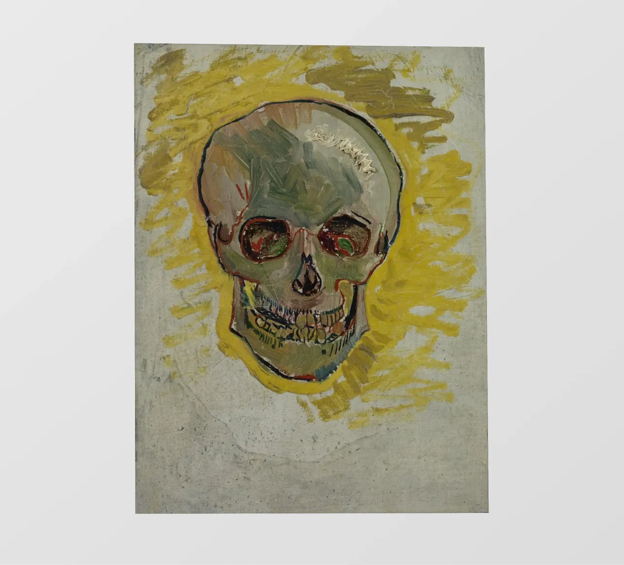 Vincent van Gogh - Skull photo wallpaper by Timeless Artworks