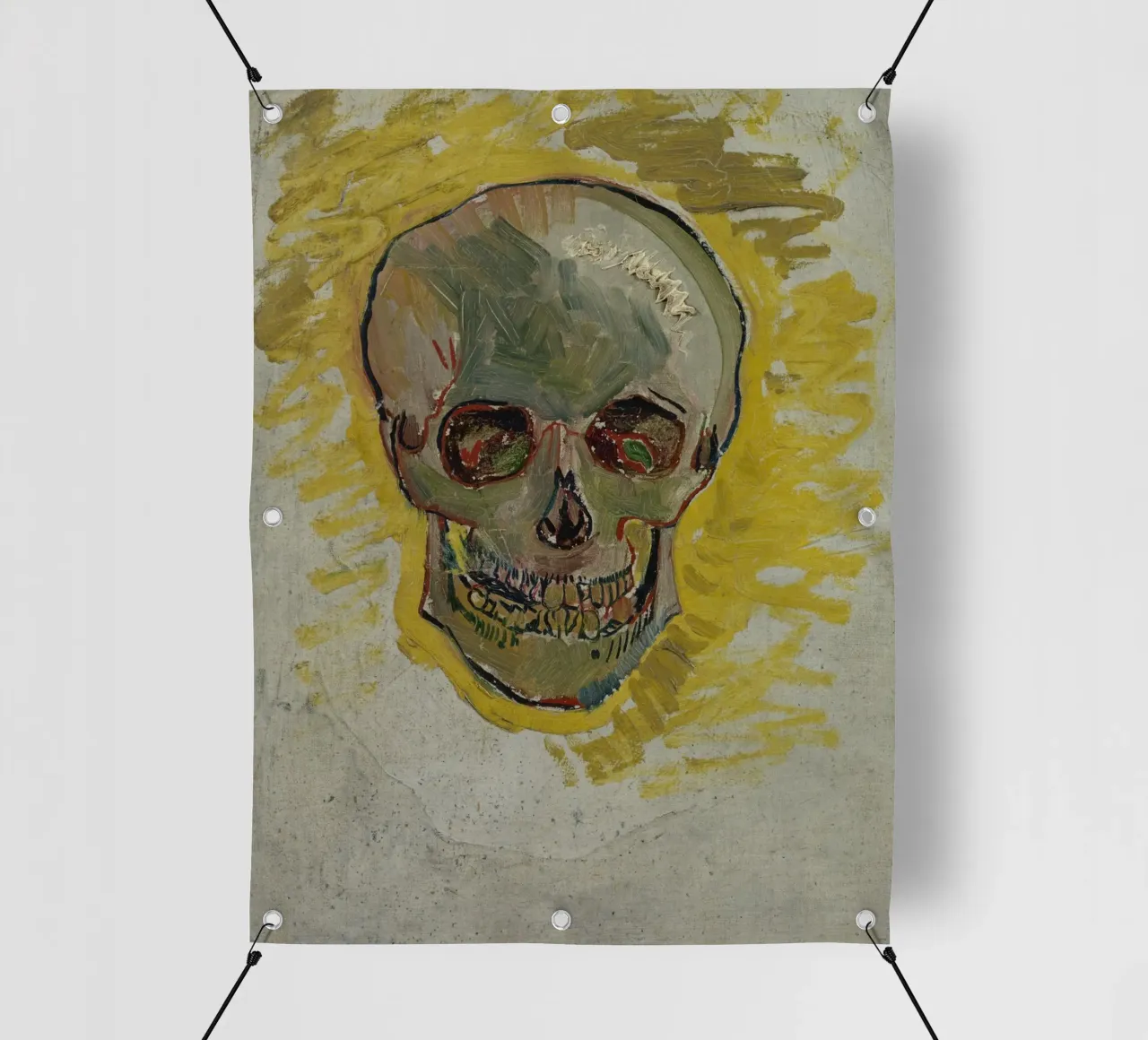 Vincent van Gogh - Cranio telo in pvc da Timeless Artworks