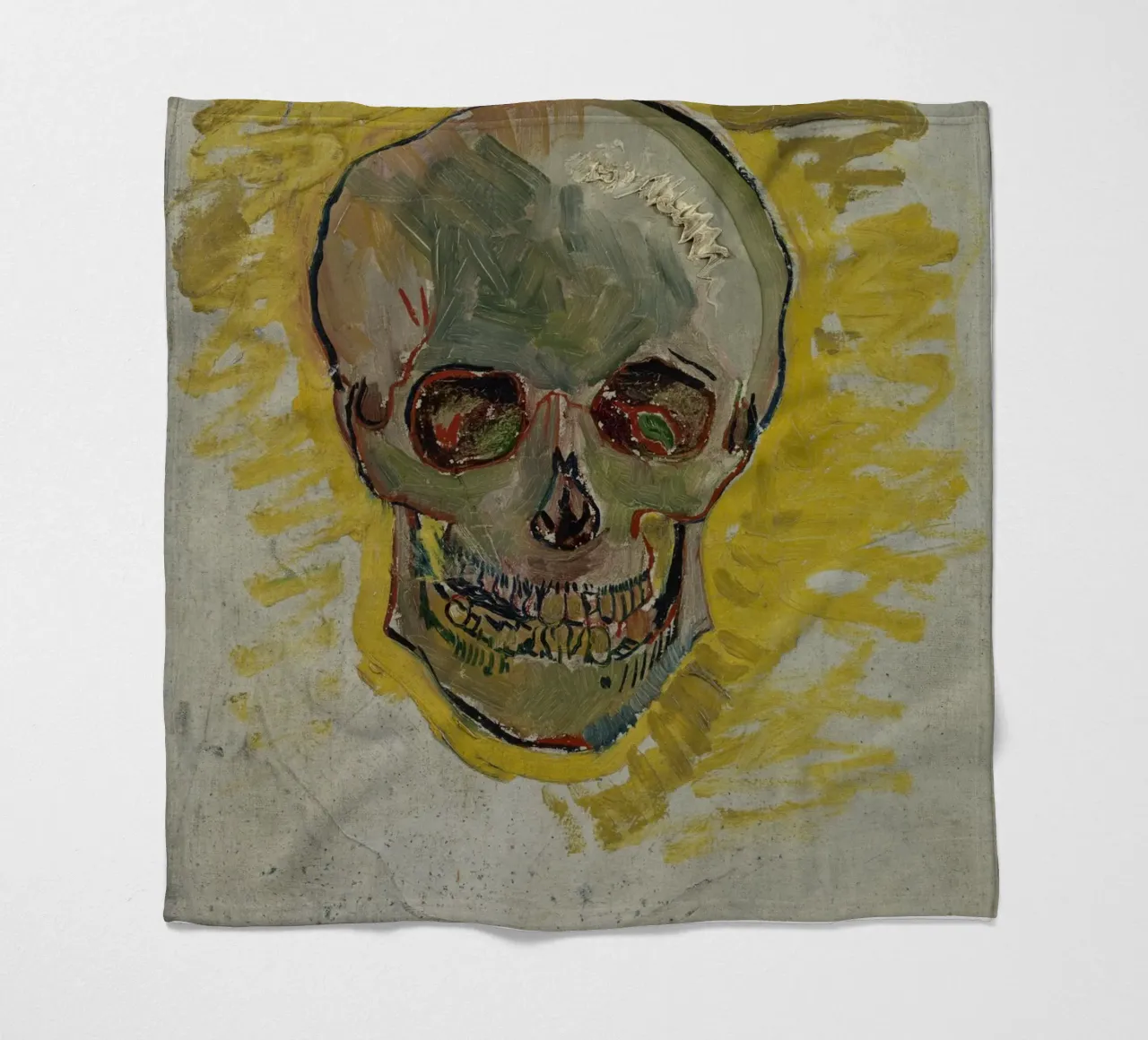 Vincent van Gogh - Cranio coperta in pile da Timeless Artworks