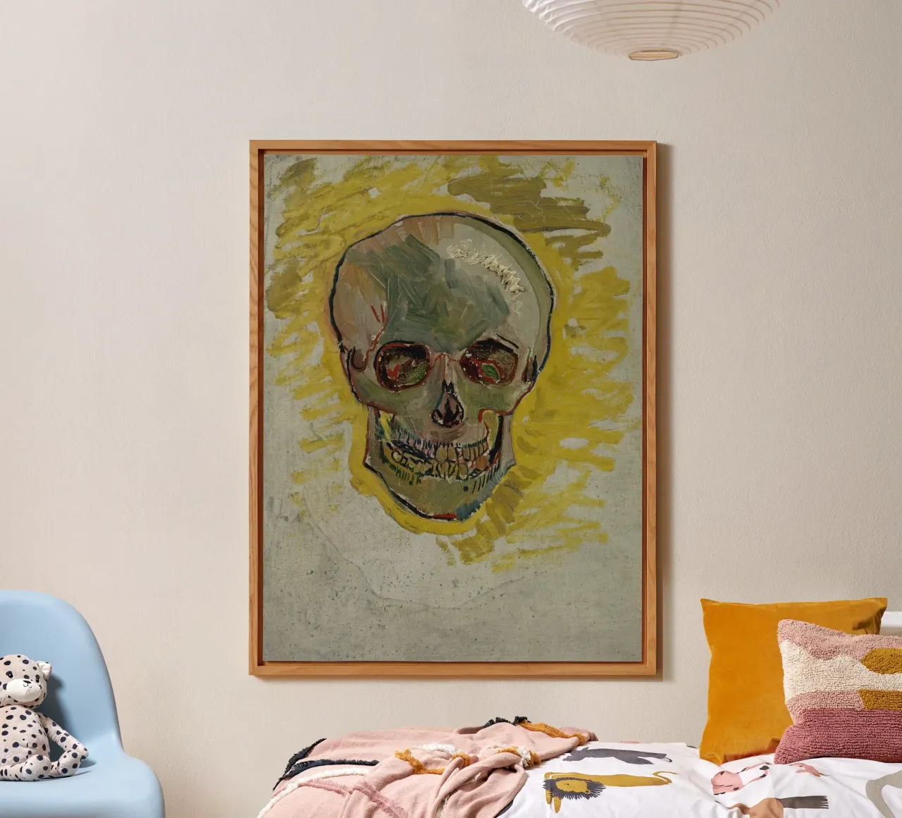 Vincent van Gogh - Cranio alluminio dibond da Timeless Artworks