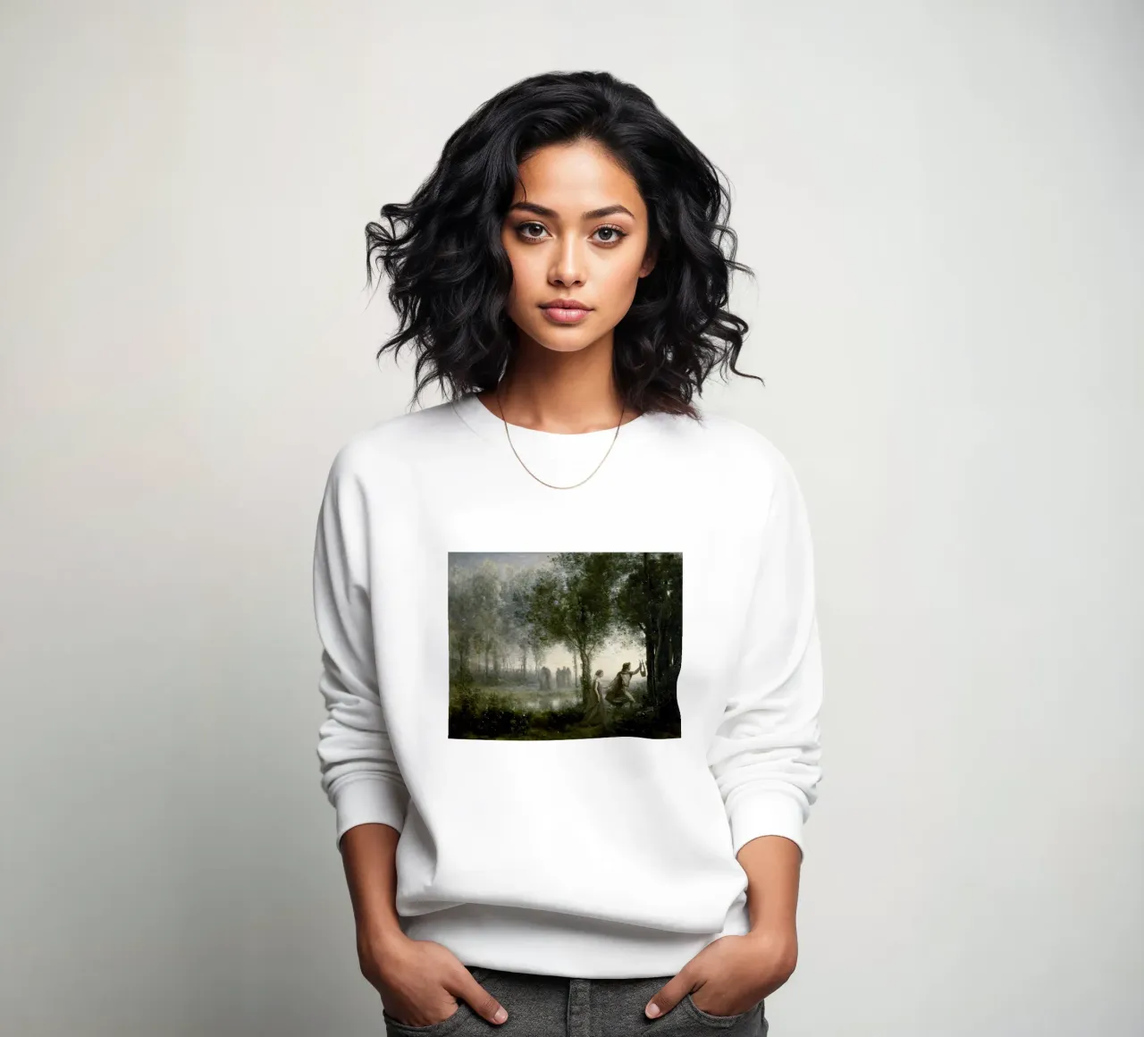 Orfeo che conduce Euridice dagli Inferi felpa da Timeless Artworks