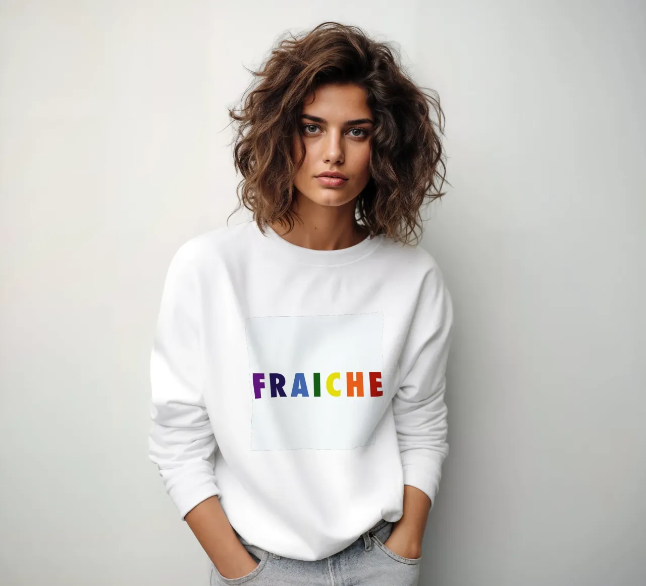 Fraiche Rainbow sudadera de FRAICHE