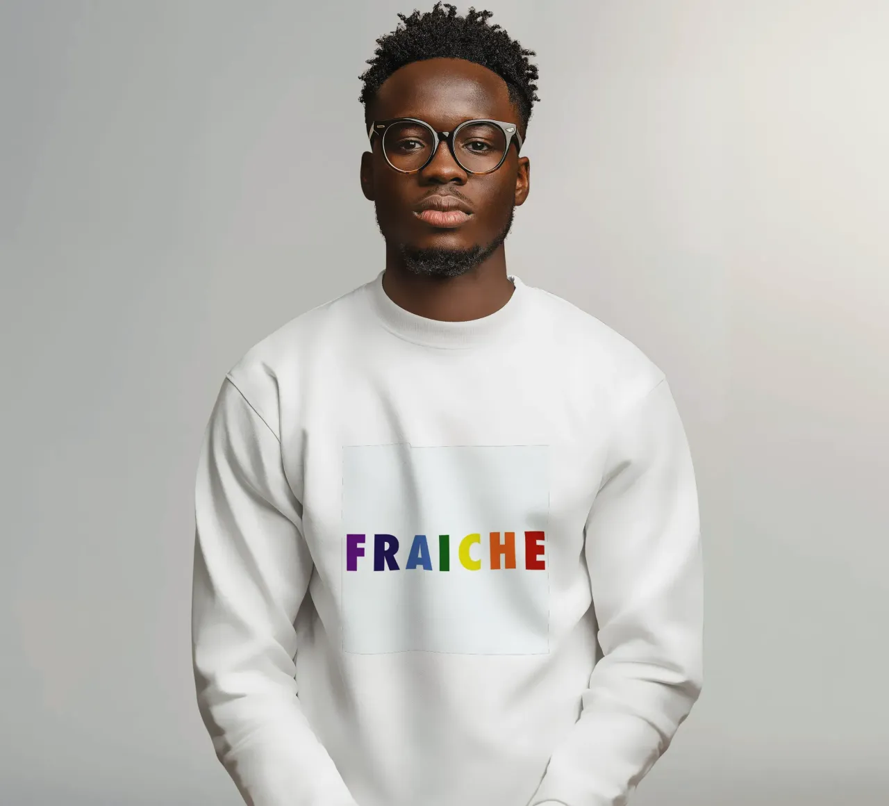 Fraiche Rainbow sudadera de FRAICHE