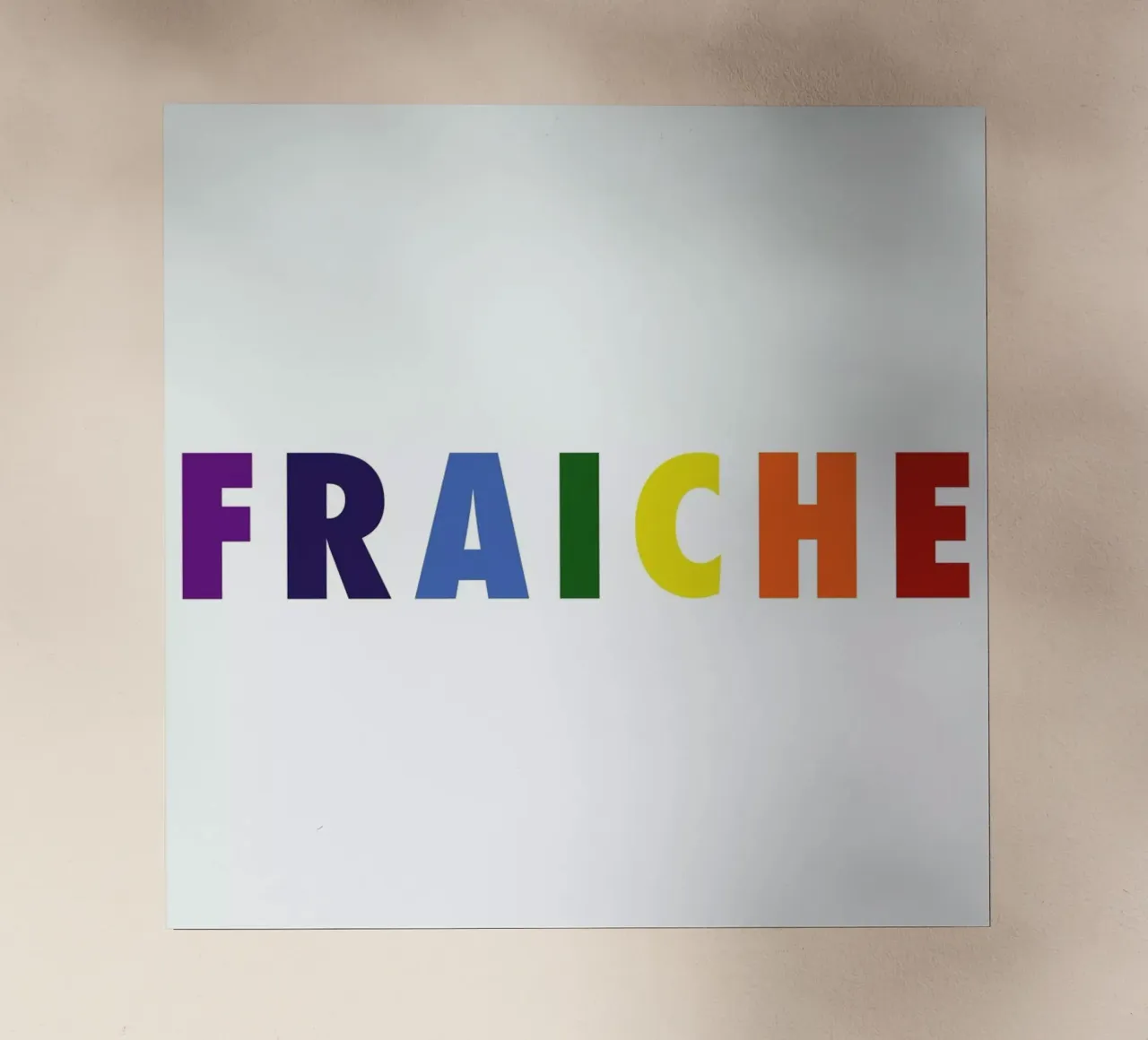 Fraiche Rainbow pellicola backlit da FRAICHE