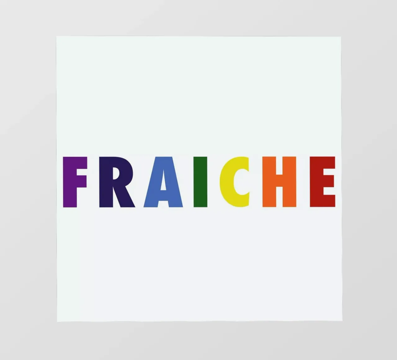 Fraiche Rainbow pellicola backlit da FRAICHE