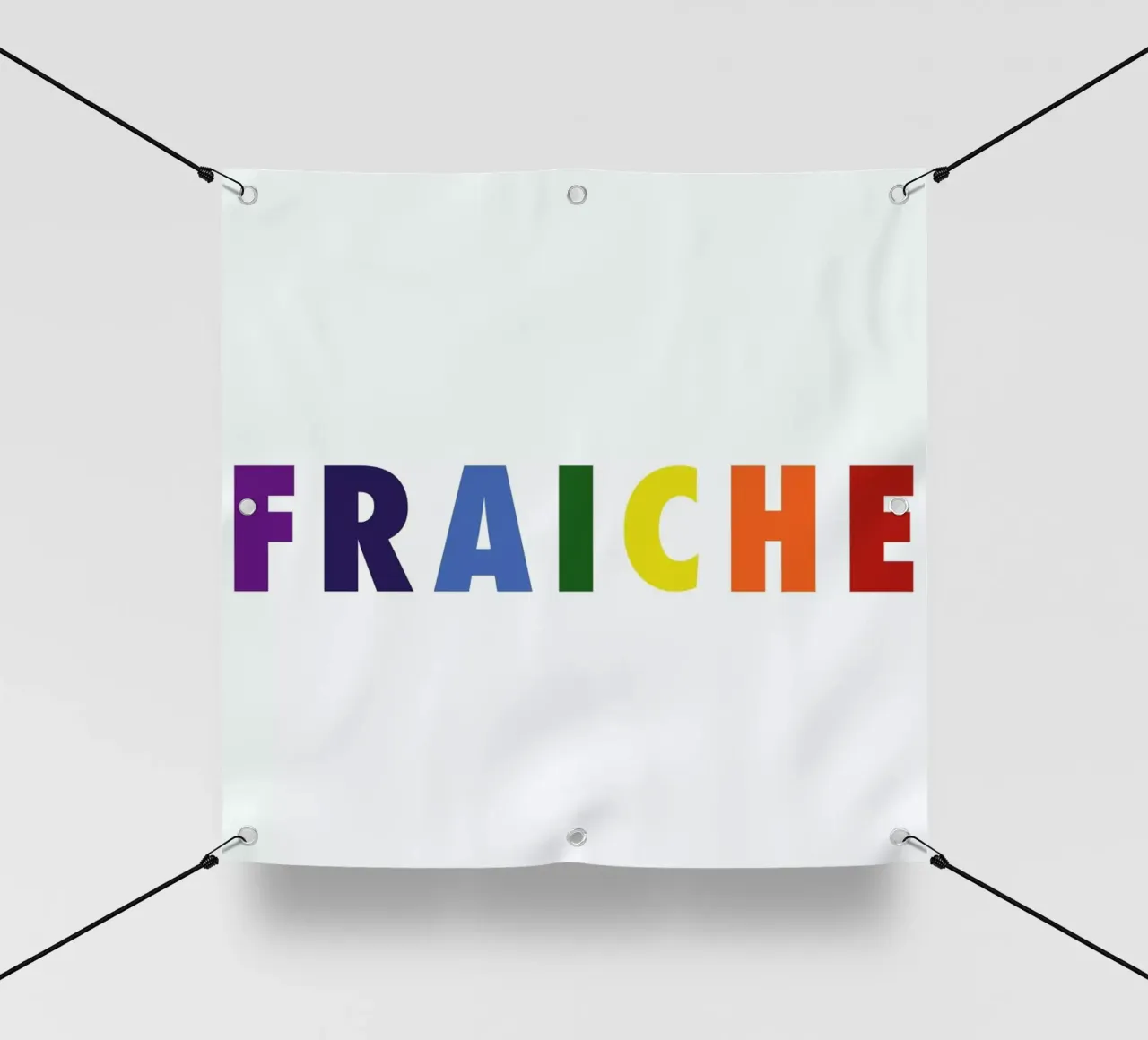 Fraiche Rainbow telo in pvc da FRAICHE