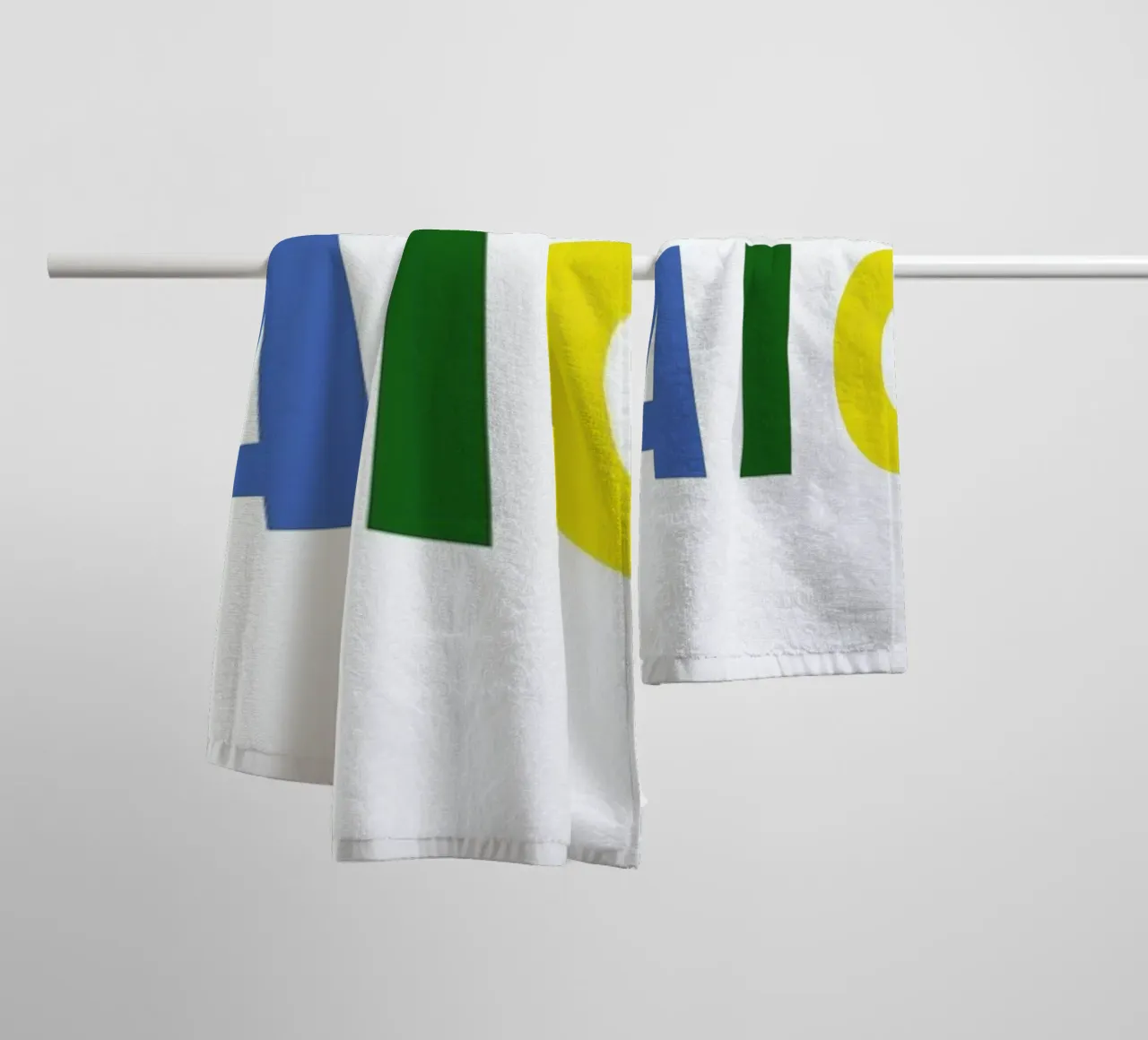 Fraiche Rainbow asciugamano da bagno da FRAICHE