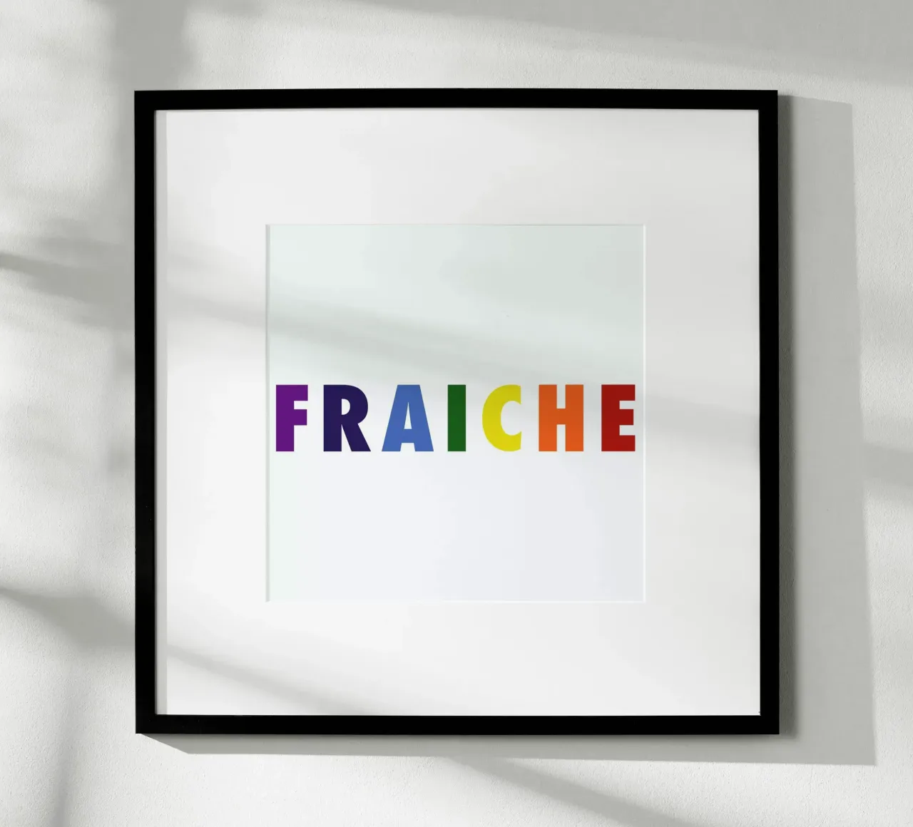 Fraiche Rainbow poster da FRAICHE