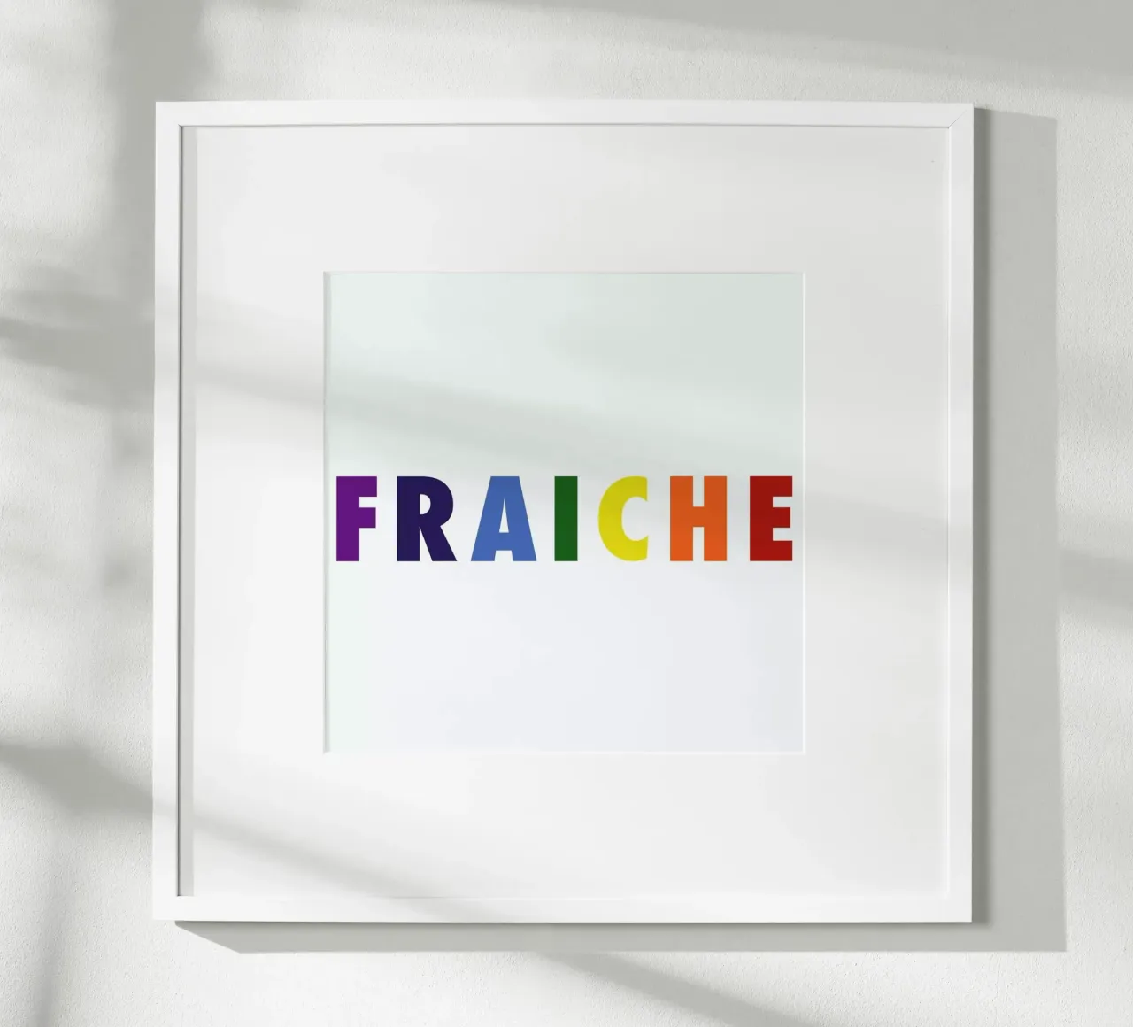 Fraiche Rainbow poster da FRAICHE