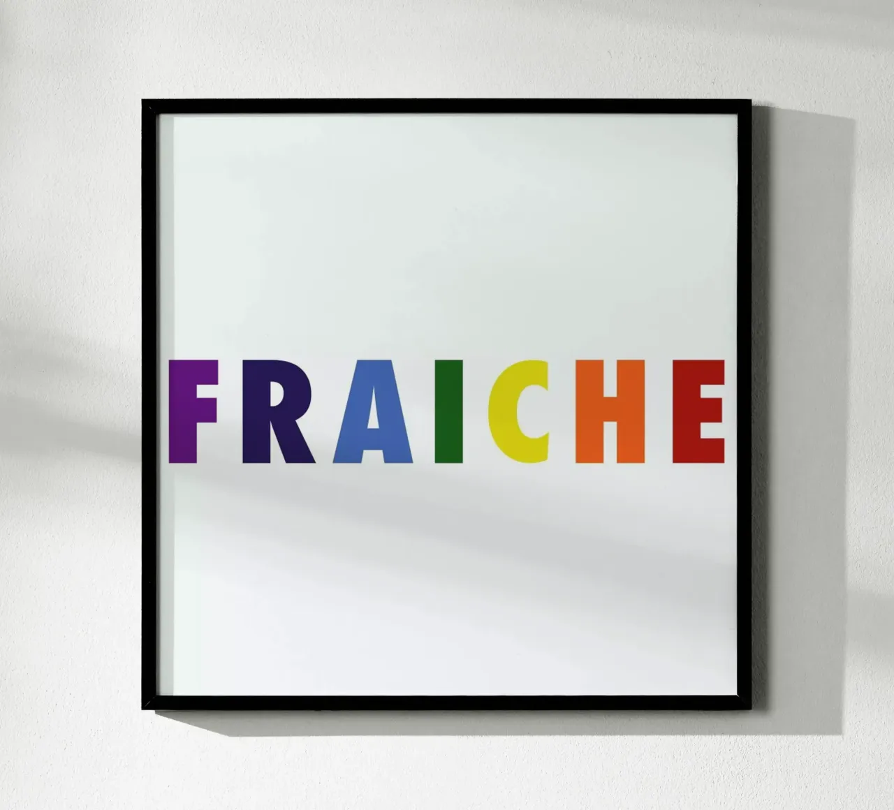 Fraiche Rainbow poster da FRAICHE