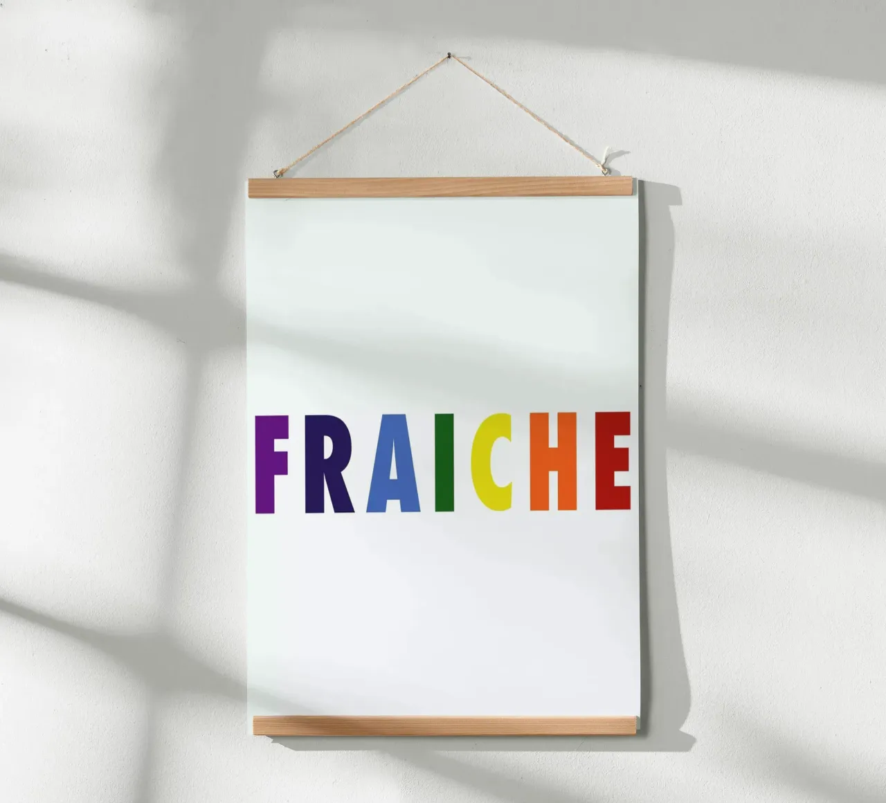 Fraiche Rainbow poster da FRAICHE