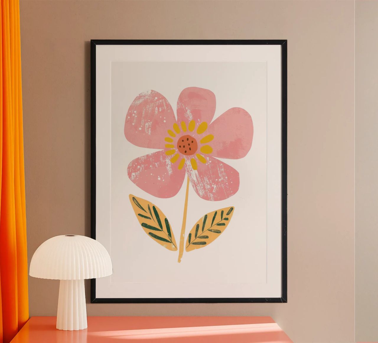 Blume Poster, Blumendruck Kinderzimmer, niedliche Kinder Wandkunst Poster von Little Lola