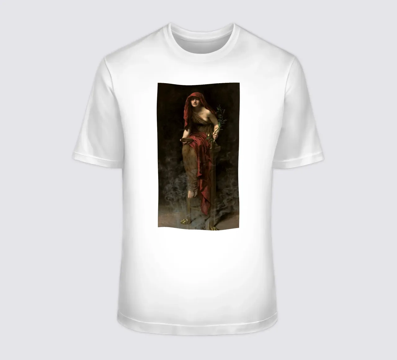 John Collier - Priesterin von Delphi T-Shirt von Timeless Artworks