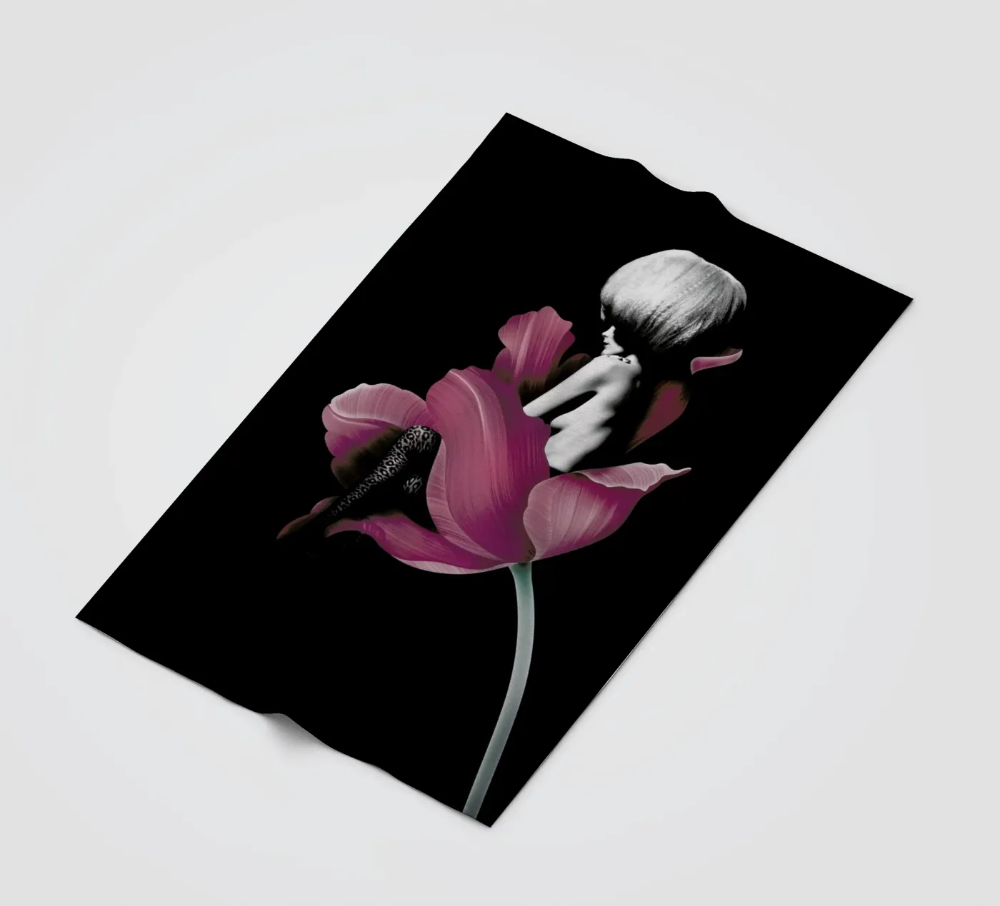 Parfum for You 4 fleece blanket by Paste in Place