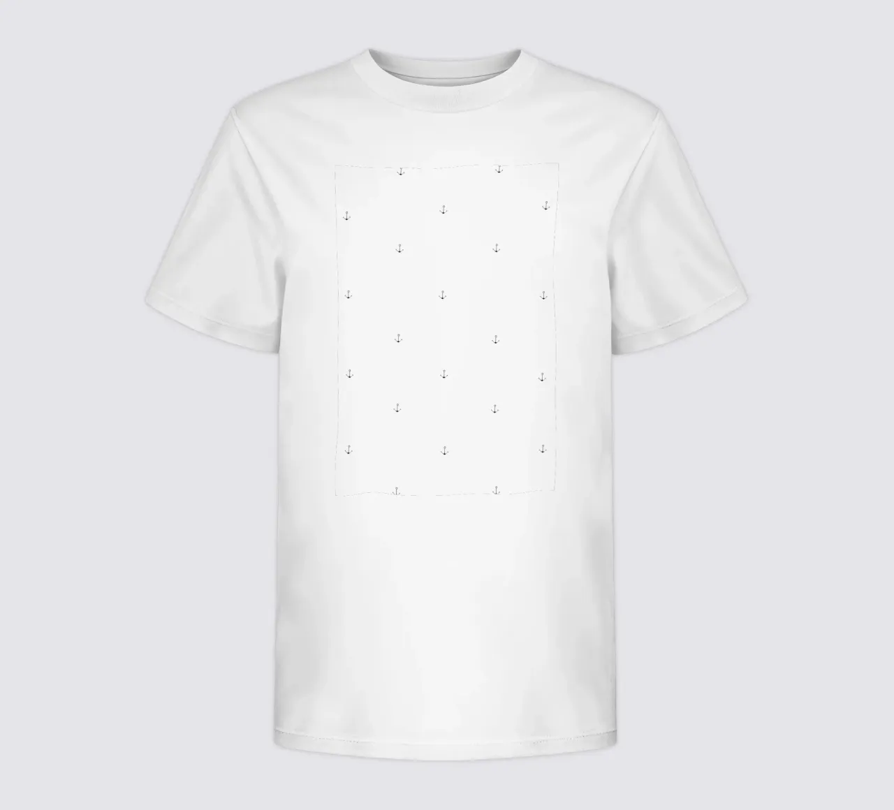 Anchor Pattern t-shirt bambini da Sandra De Leon