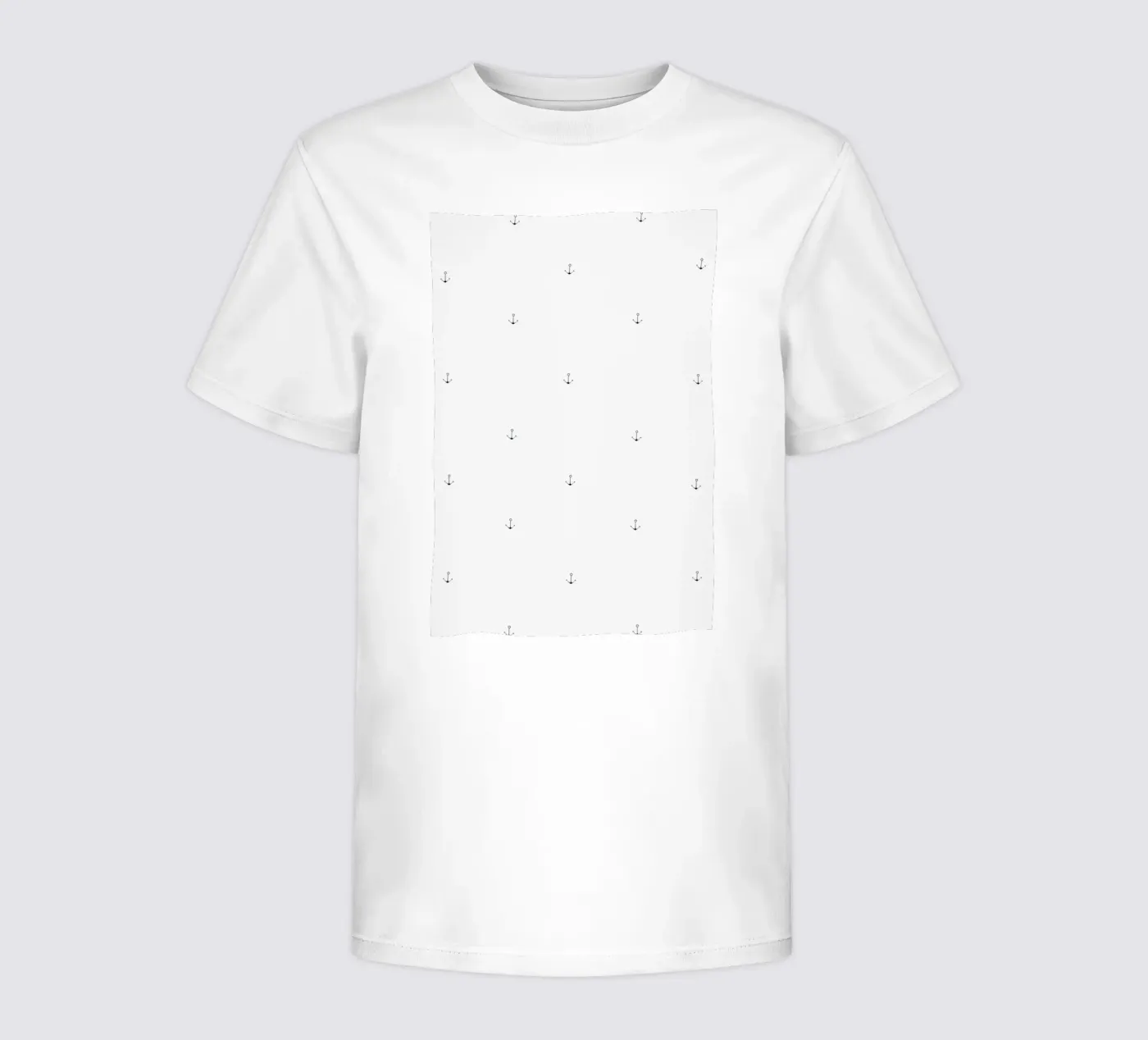 Anchor Pattern Kinder T-Shirt von Sandra De Leon