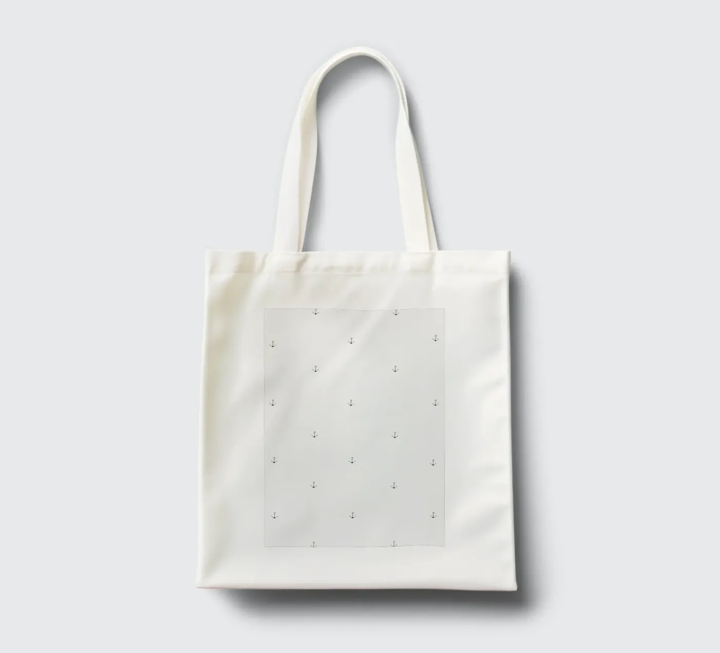 Anchor Pattern tote bag by Sandra De Leon