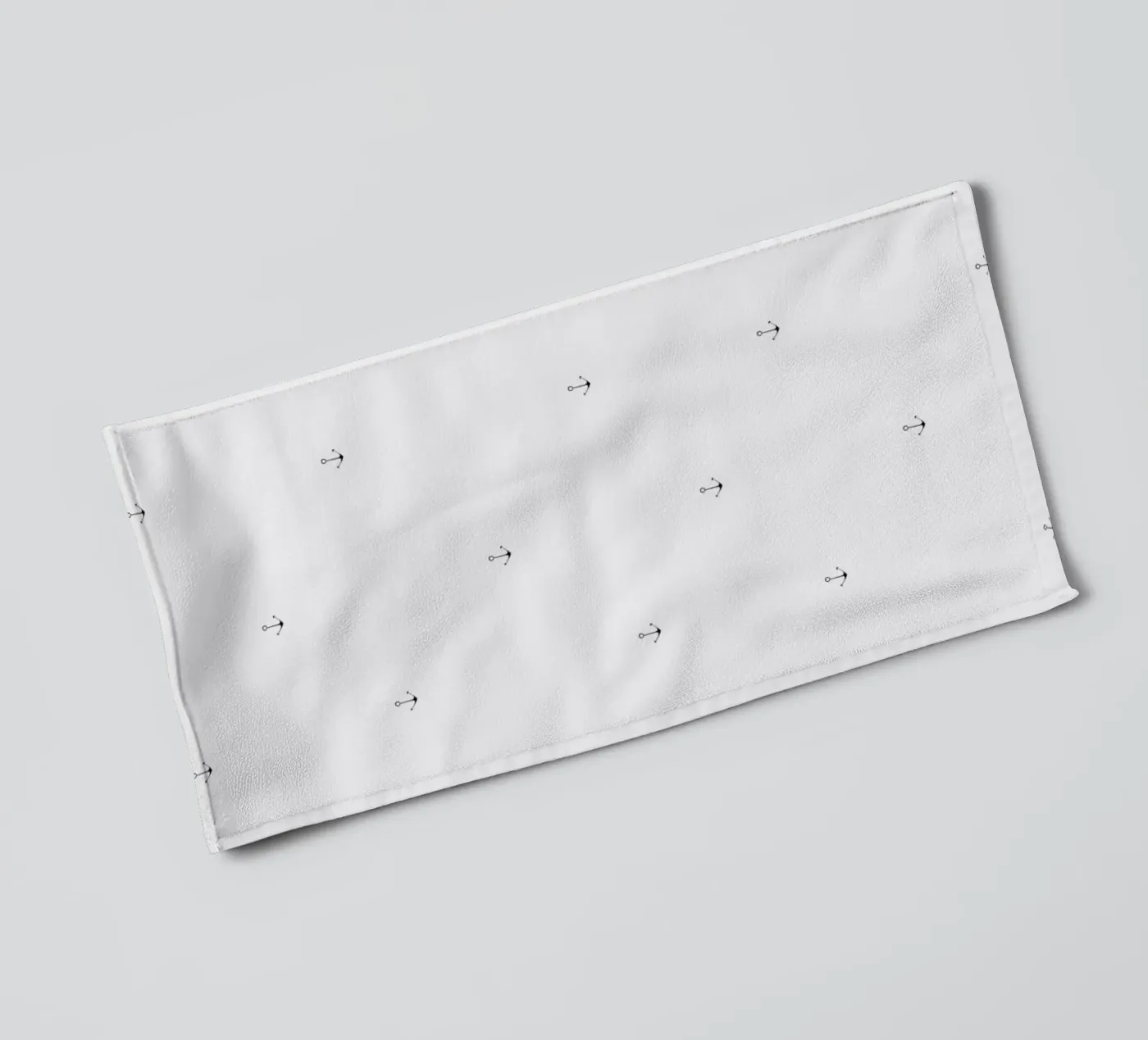 Anchor Pattern Handtuch von Sandra De Leon