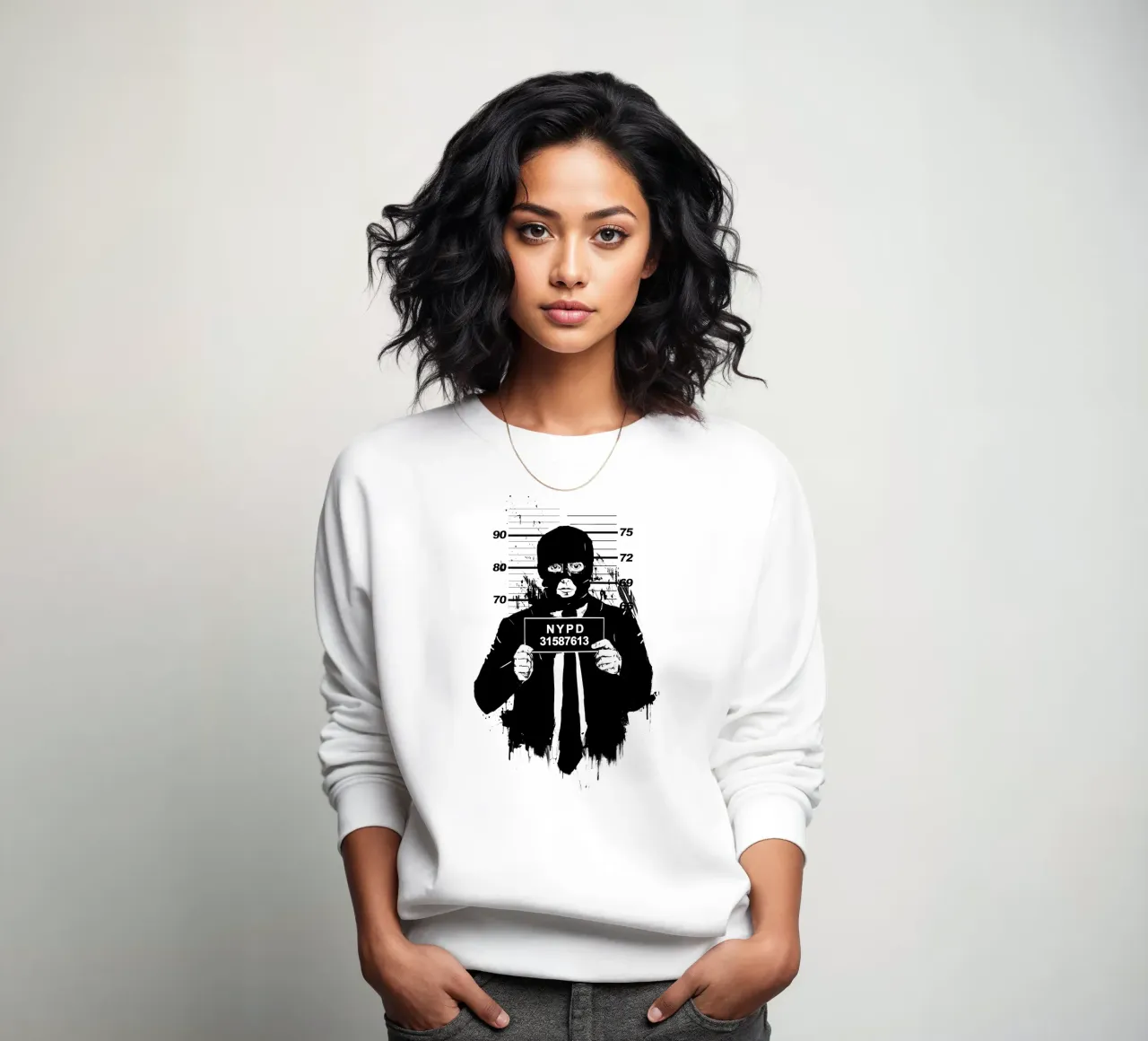 Mugshot sweatshirt by Balazs Solti