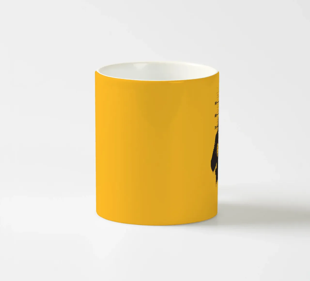 Mugshot tazza in ceramica da Balazs Solti