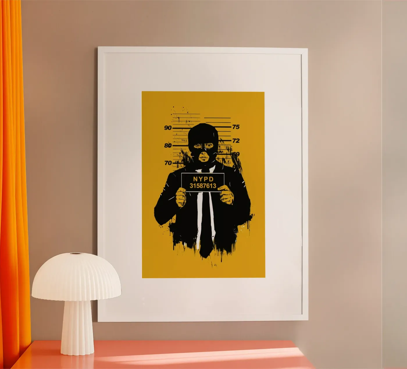 Mugshot poster by Balazs Solti