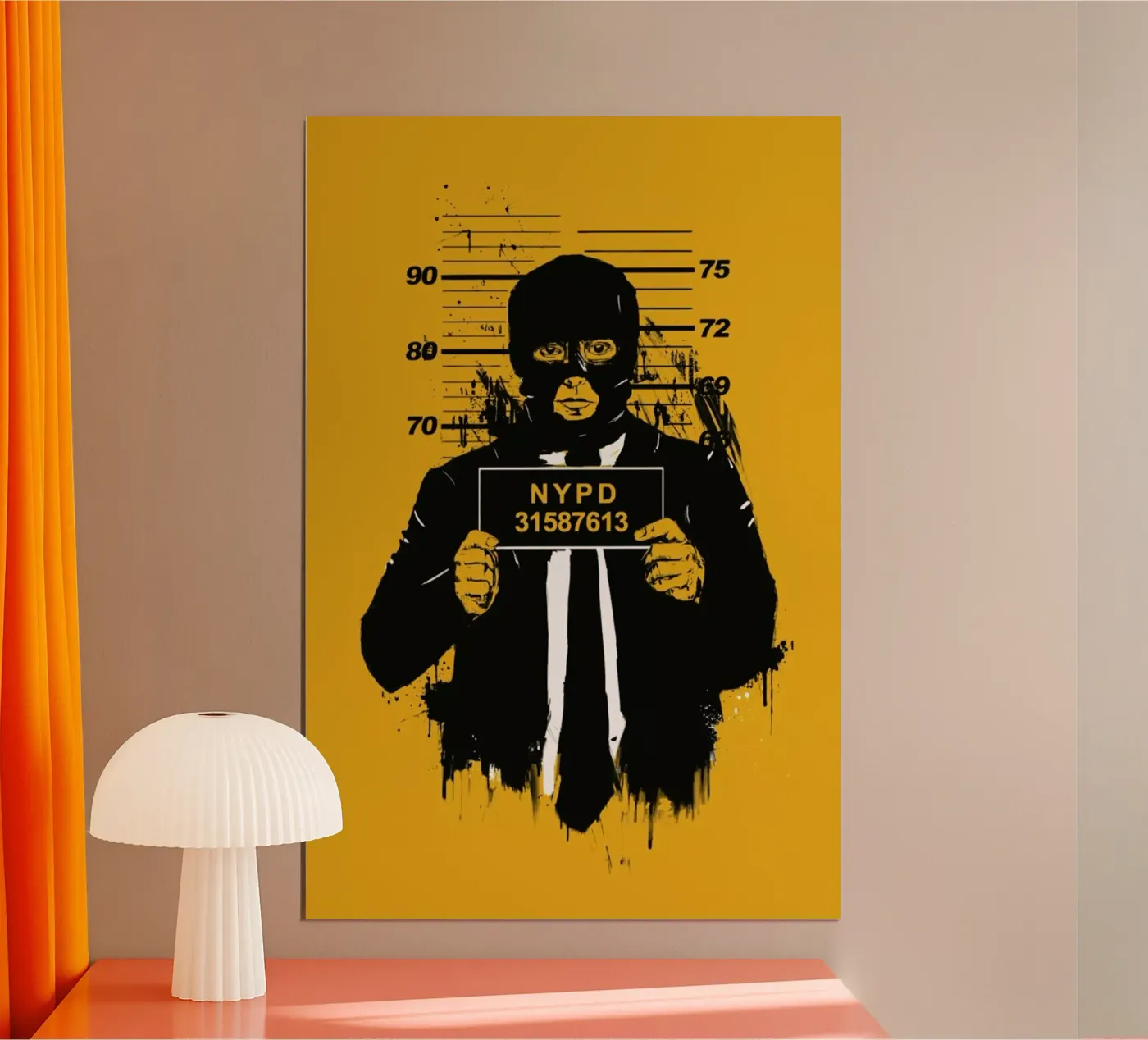 Mugshot poster by Balazs Solti