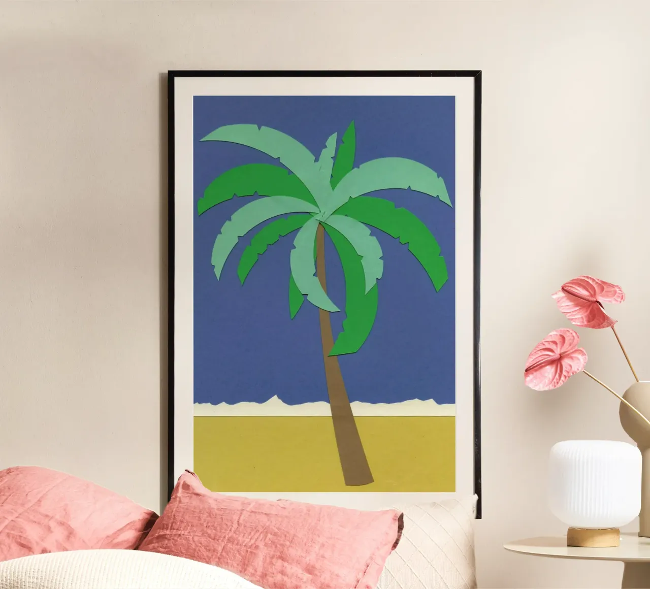 Desert Palm carta hahnemühle da Rosi Feist