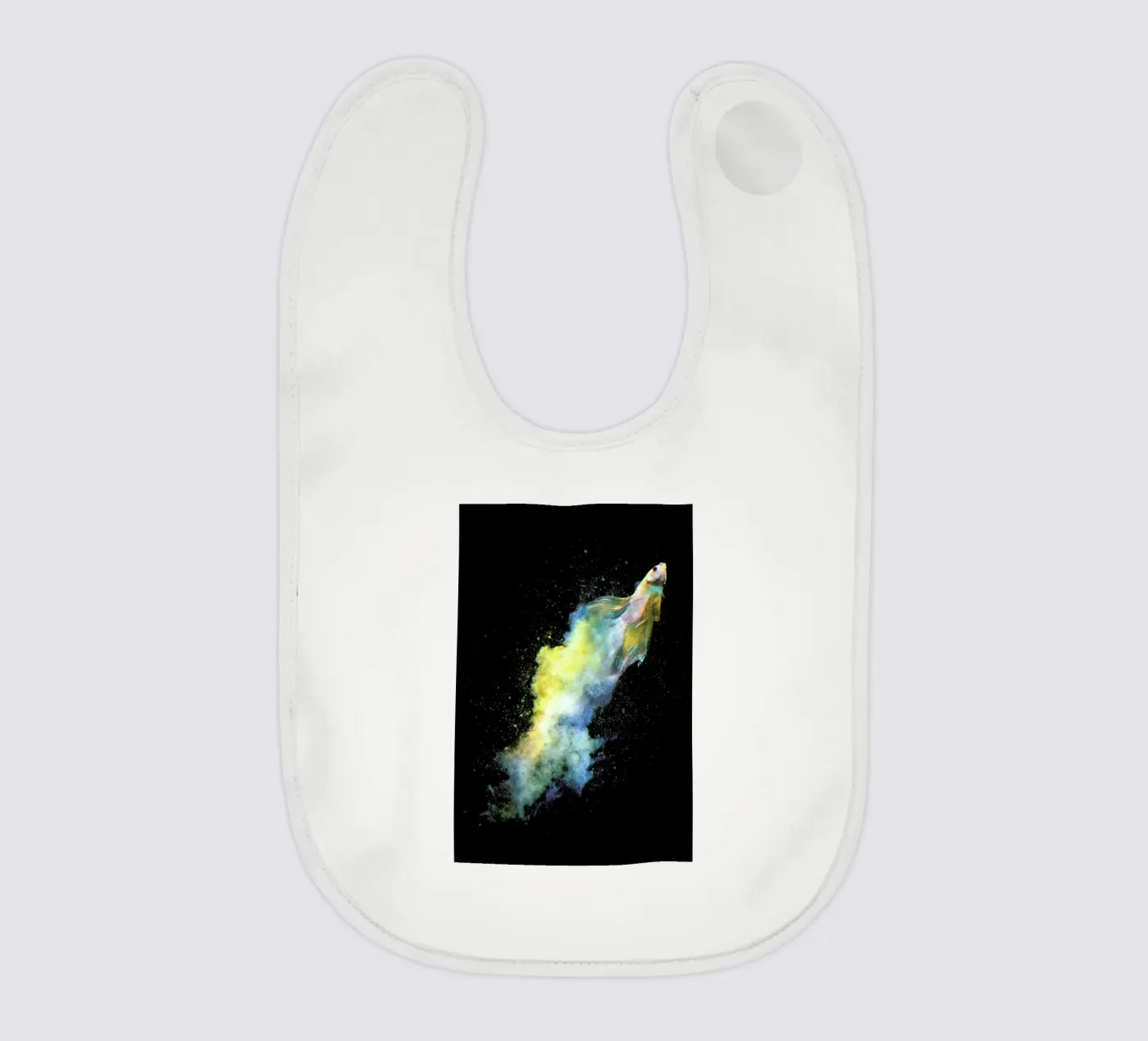 Falling Out baby bib by Dániel Taylor