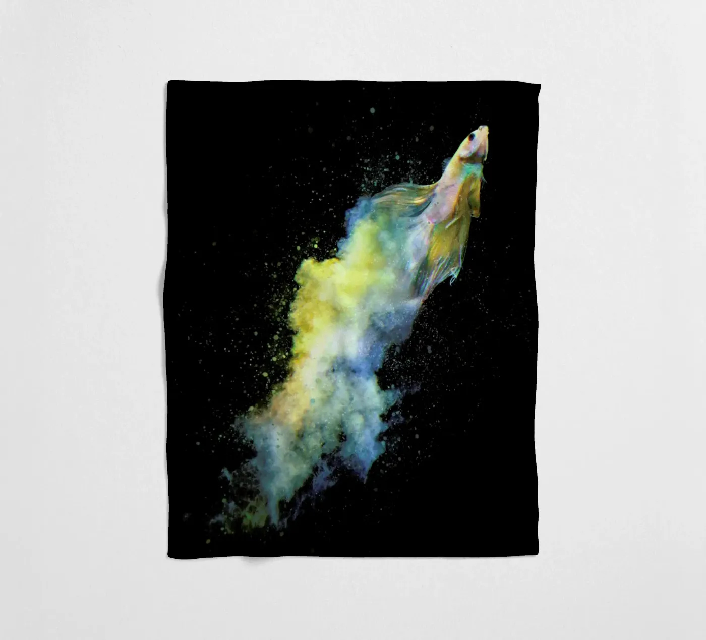 Falling Out Fleecedecke von Dániel Taylor