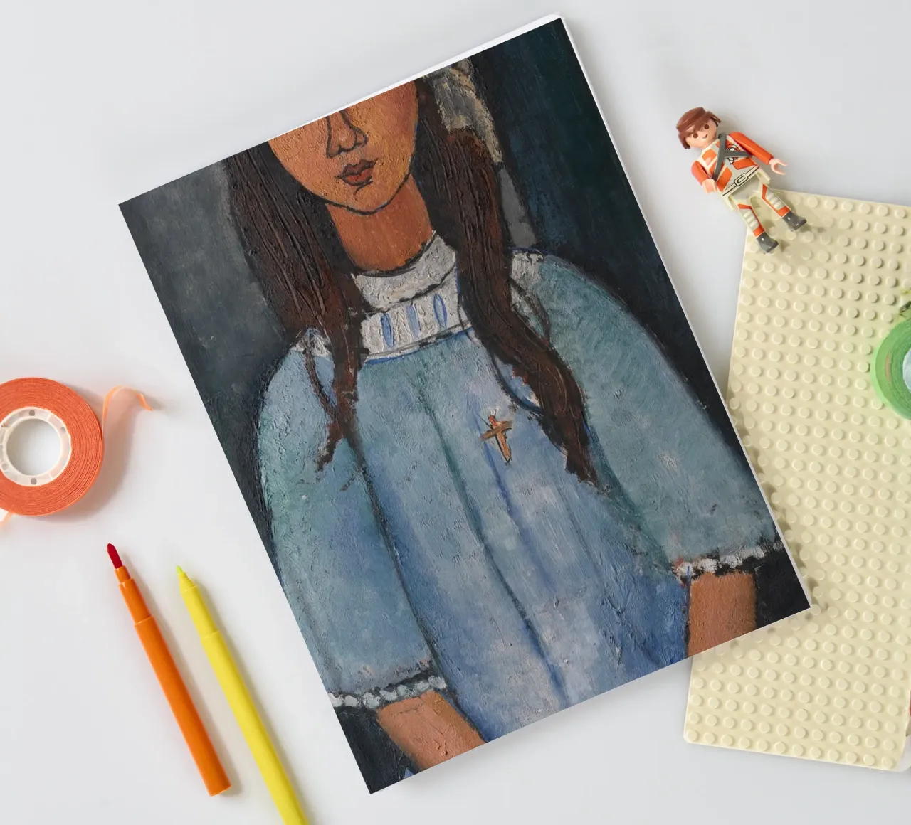 Amedeo Modigliani - Alice notebook by Timeless Artworks