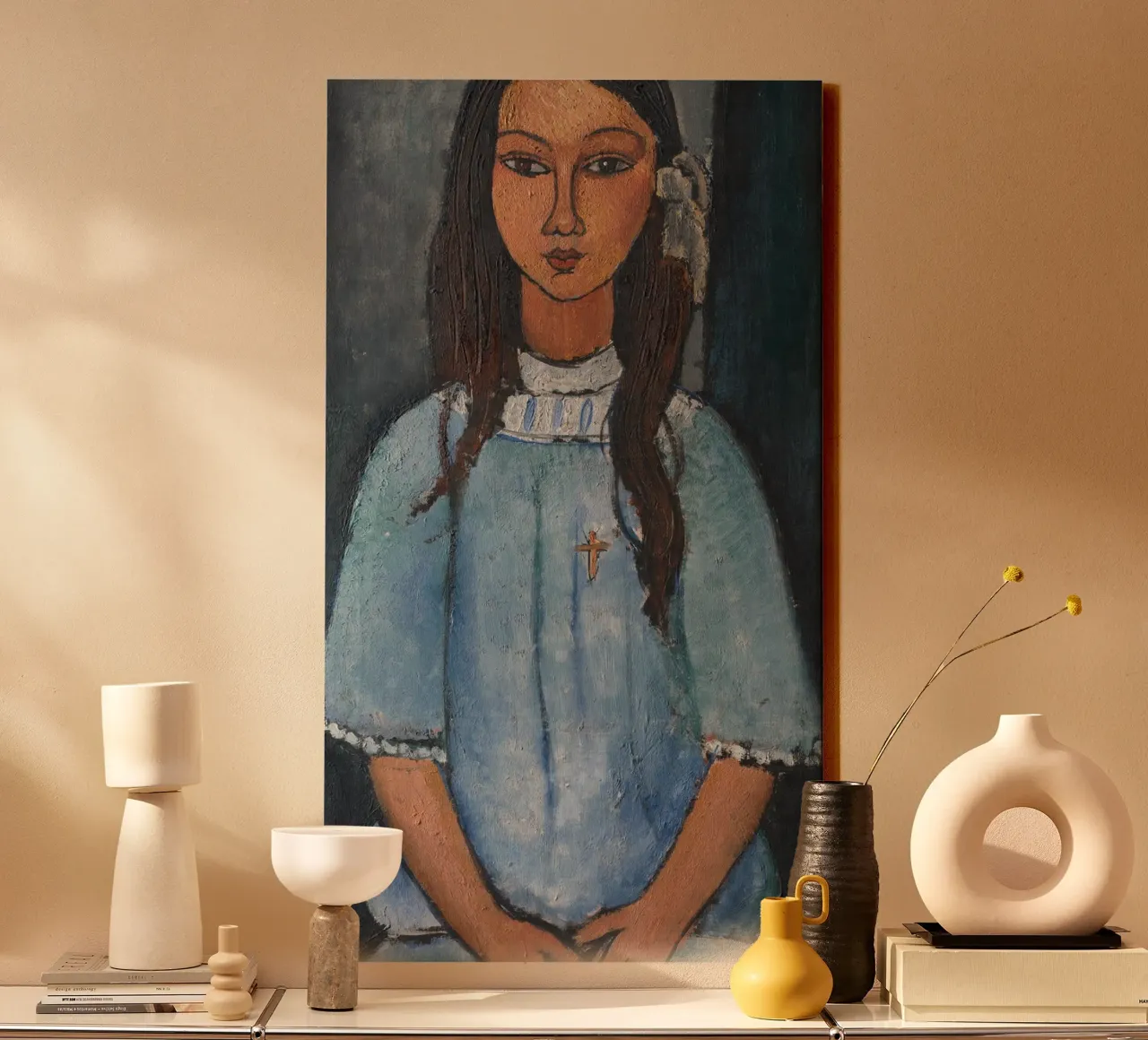Amedeo Modigliani - Alice canvas by Timeless Artworks
