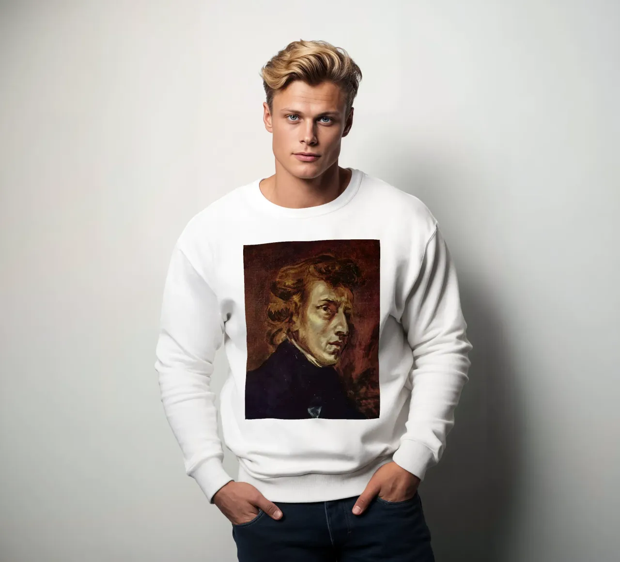 Il ritratto di Frédéric Chopin felpa da Timeless Artworks