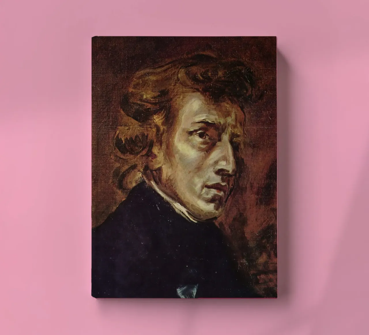 The Portrait of Frédéric Chopin notebook by Timeless Artworks
